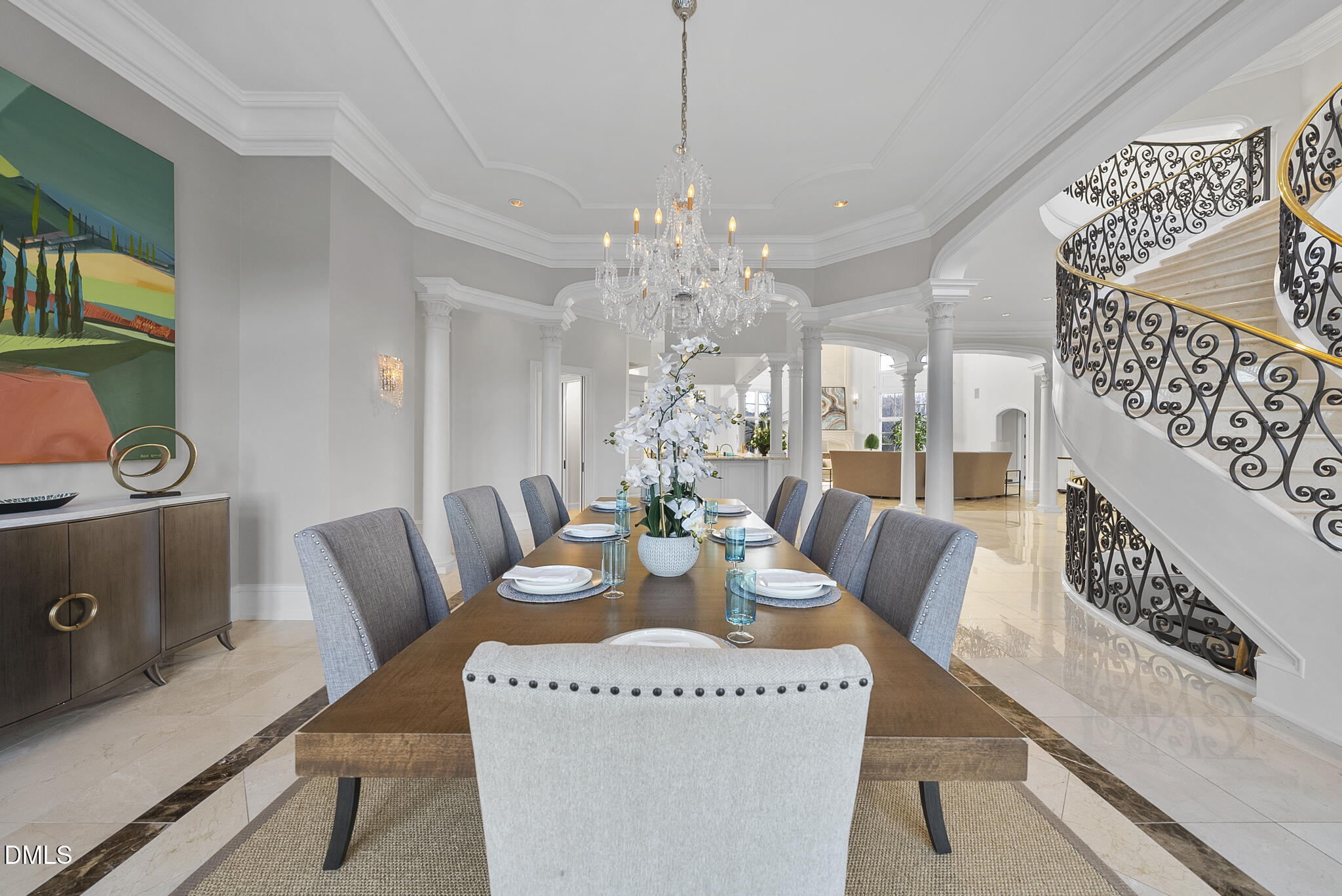 1404 Barony Lake Way Raleigh, NC 27614 - Photo 13 of 66 a view of a dining room with furniture