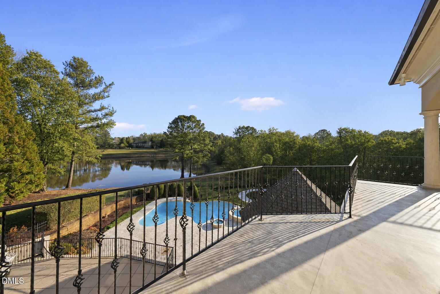 1404 Barony Lake Way Raleigh, NC 27614 - Photo 36 of 66 a view of a balcony with mountain view