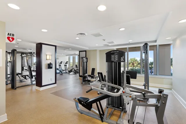 a view of swimming pool with outdoor seating