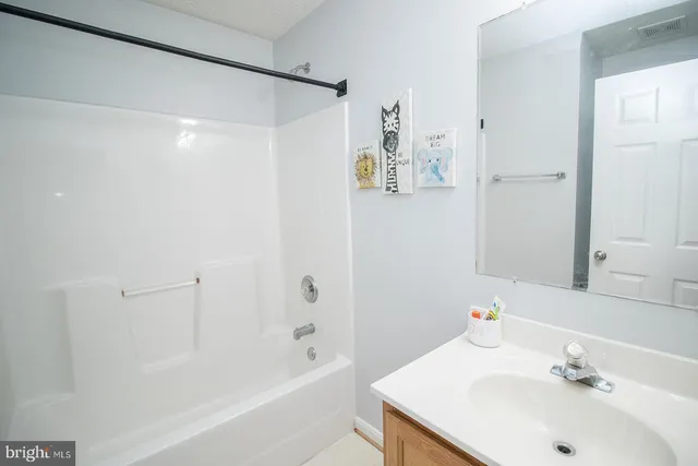 a view of a backyard with plants and a garden