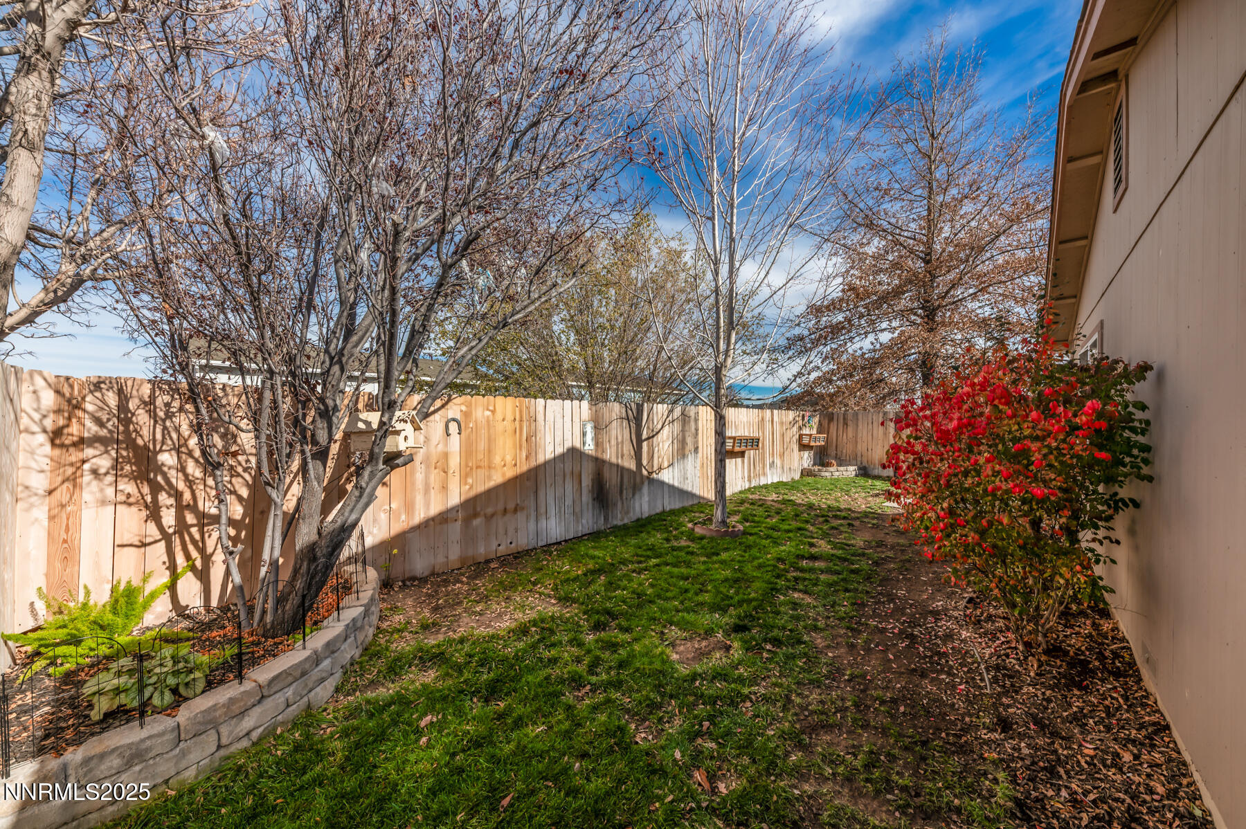 7447 Findhorn Drive Reno, NV 89506 - Photo 19 of 27 a backyard of a house with lots of green space