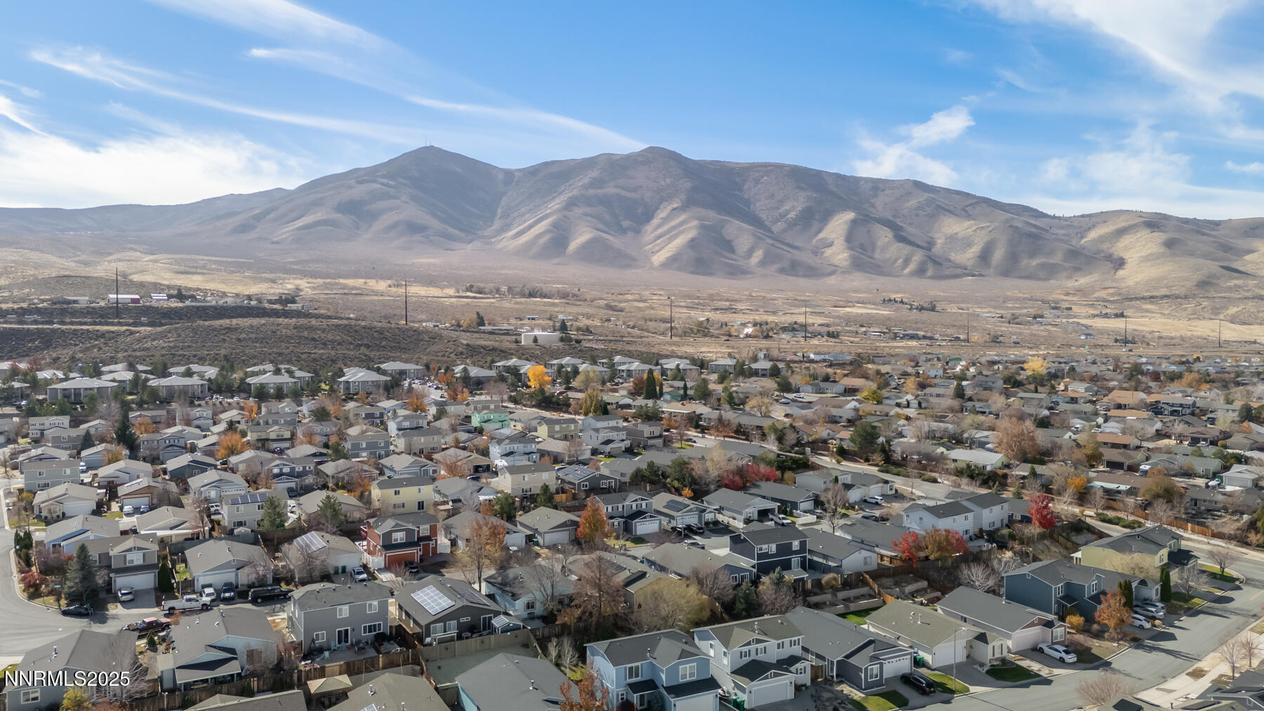 7447 Findhorn Drive Reno, NV 89506 - Photo 23 of 27 an aerial view of mountain with yard