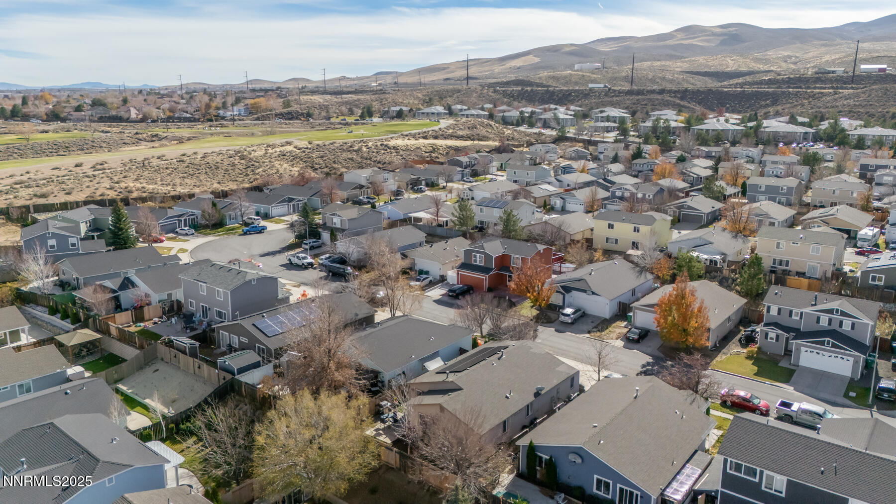 7447 Findhorn Drive Reno, NV 89506 - Photo 26 of 27 an aerial view of a city with lots of residential buildings