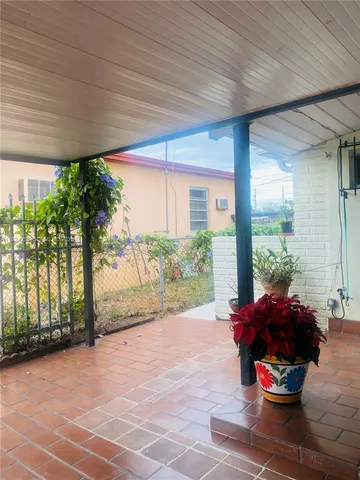 a outdoor space with furniture