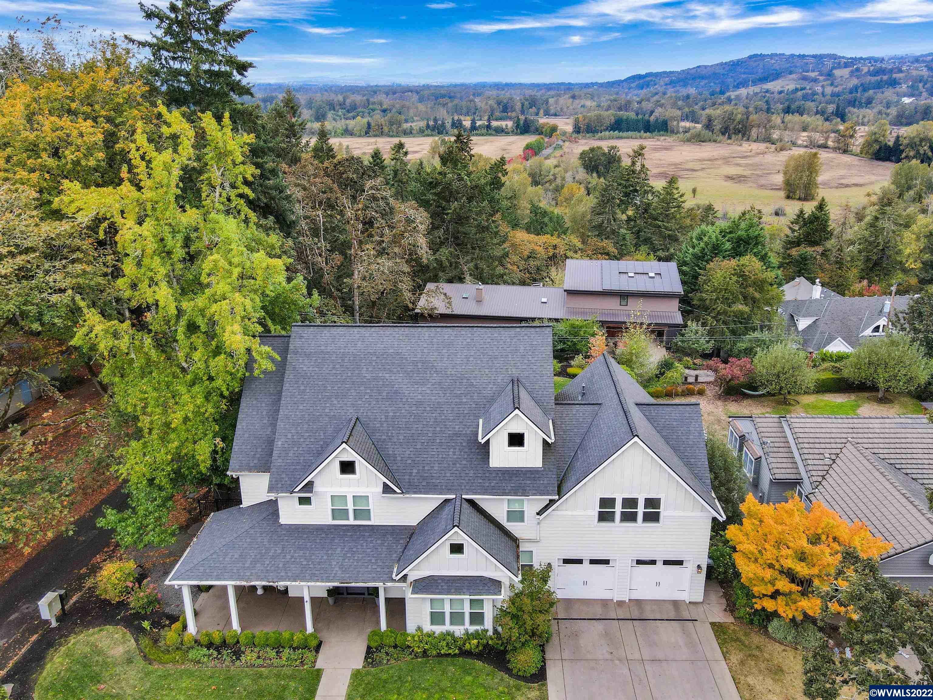 1895 Rio Vista Way South Salem, OR 97302 - Photo 2 of 42 an aerial view of a house with a yard