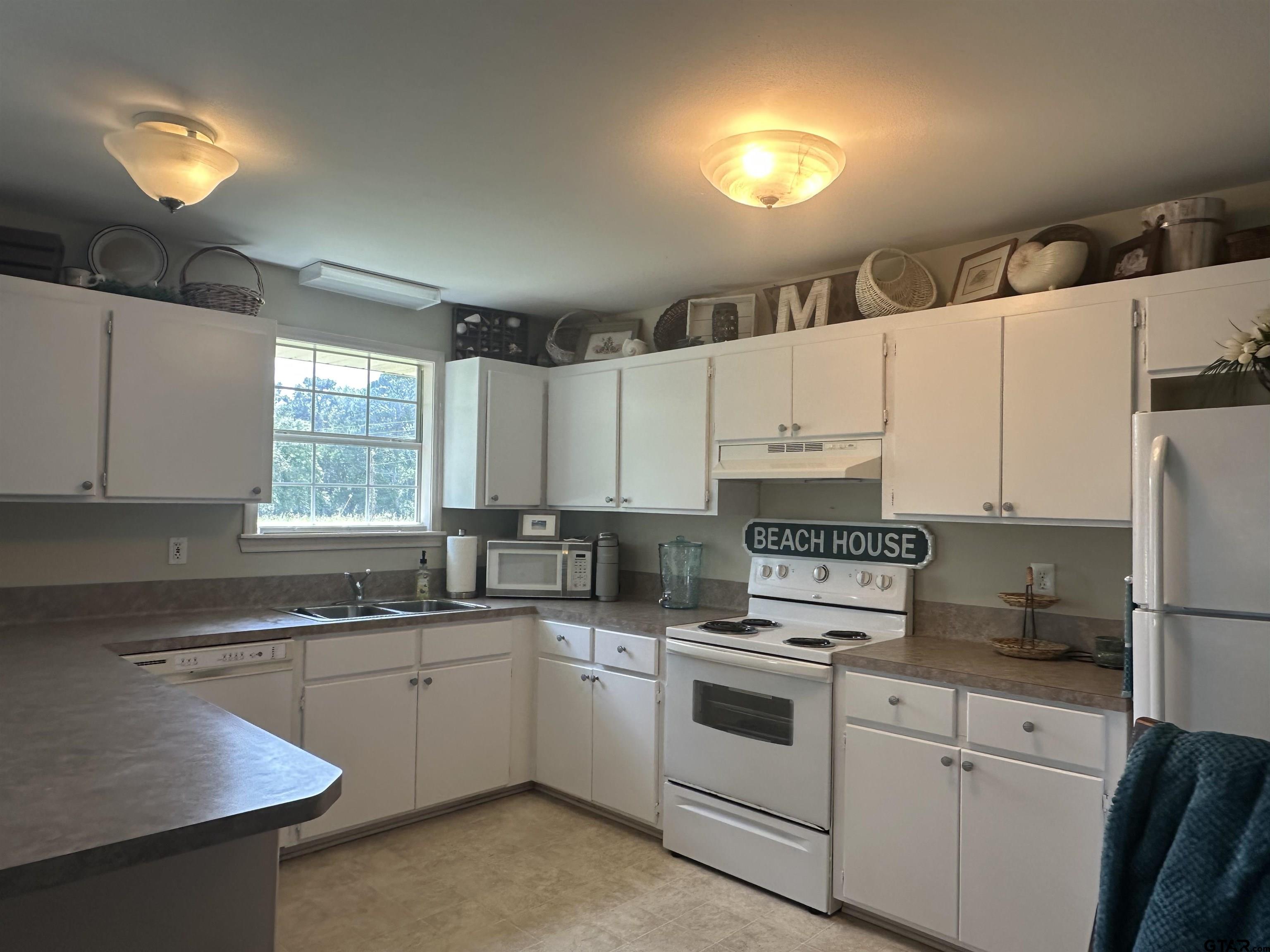 2281 Fm 241s Rusk, TX 75785 - Photo 26 of 31 a kitchen with a white cabinets and white appliances