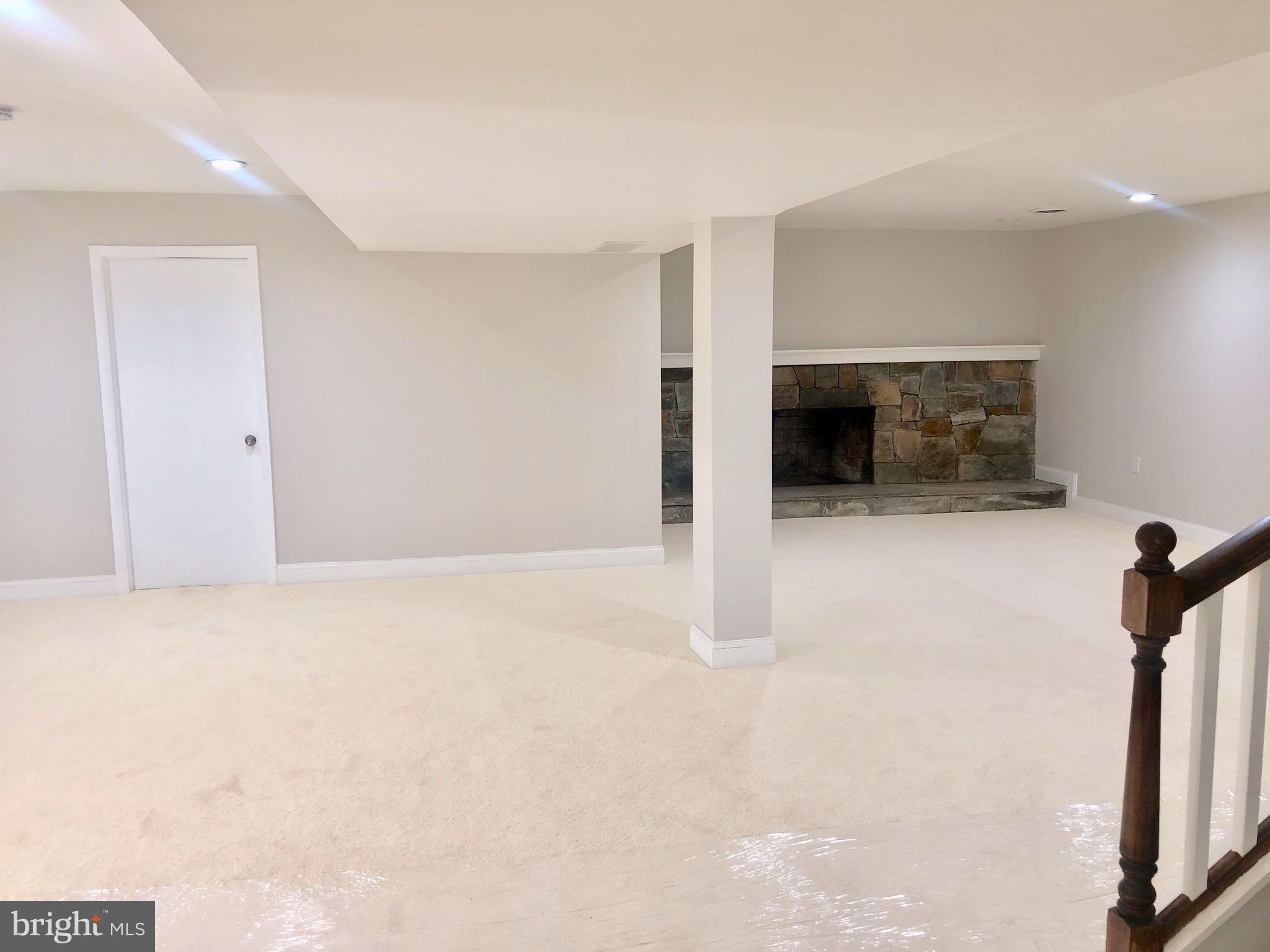 2112 Drury Road Silver Spring, MD 20906 - Photo 24 of 29 LARGE BASEMENT WITH FIREPLACE