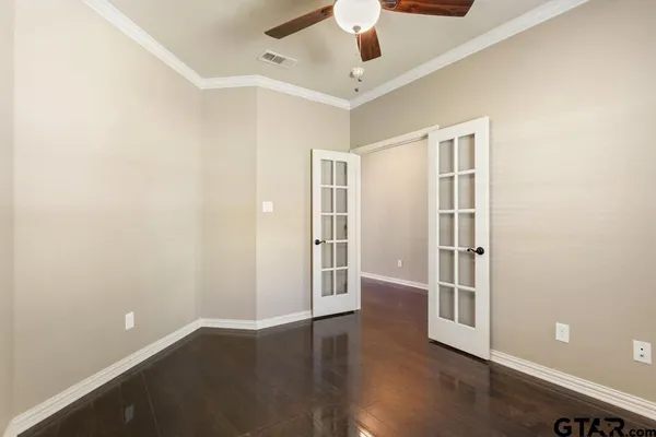 wooden floor in an empty room