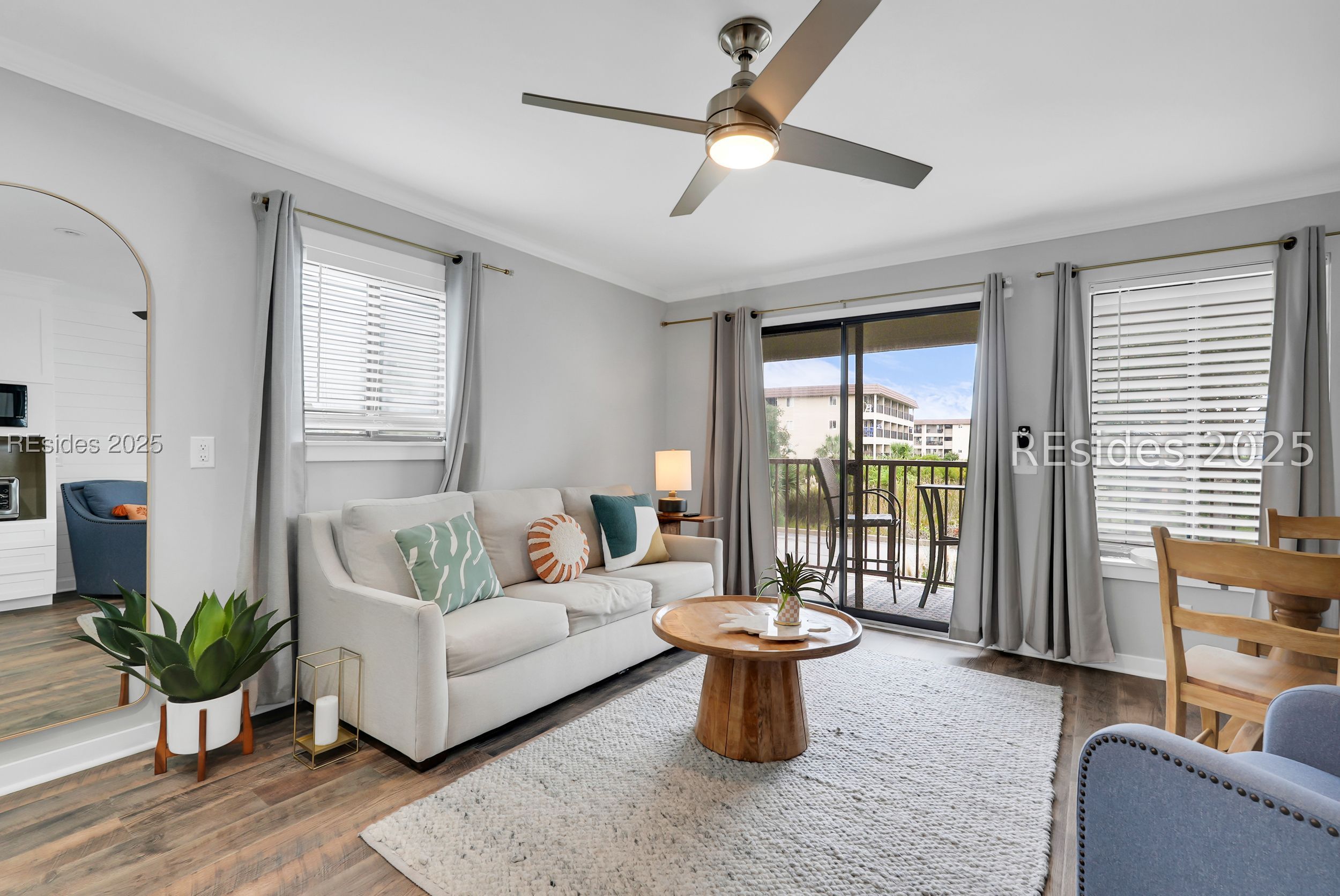 40 Folly Field Road, Unit A1 Hilton Head Island, SC 29928 - Photo 21 of 42 Living area with pull out sofa
