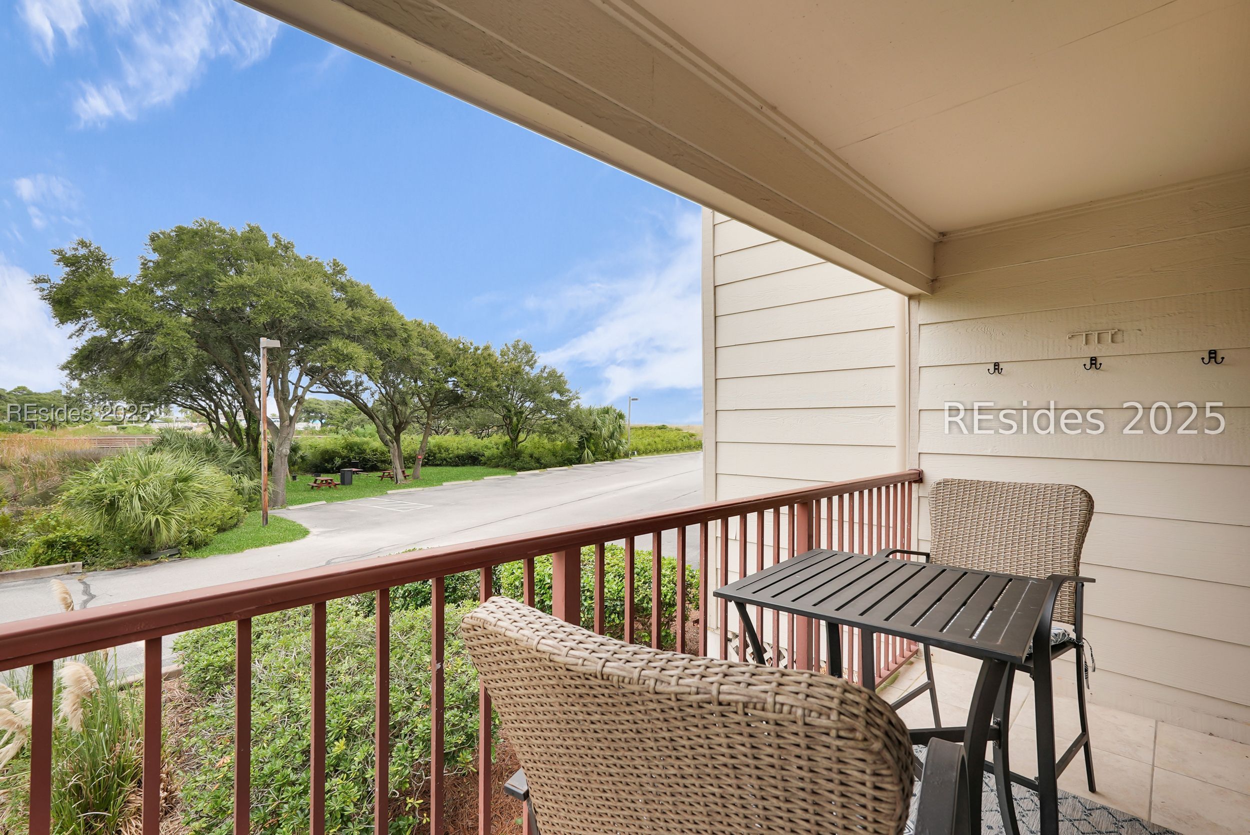 40 Folly Field Road, Unit A1 Hilton Head Island, SC 29928 - Photo 25 of 42 Spacious balcony with Ocean View.