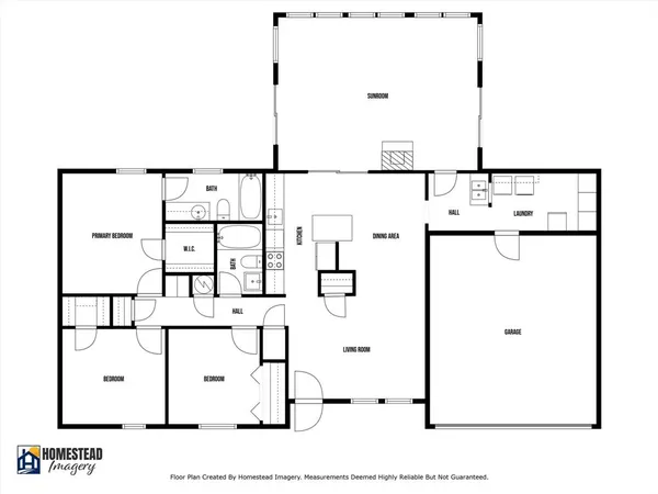 a picture of a floor plan