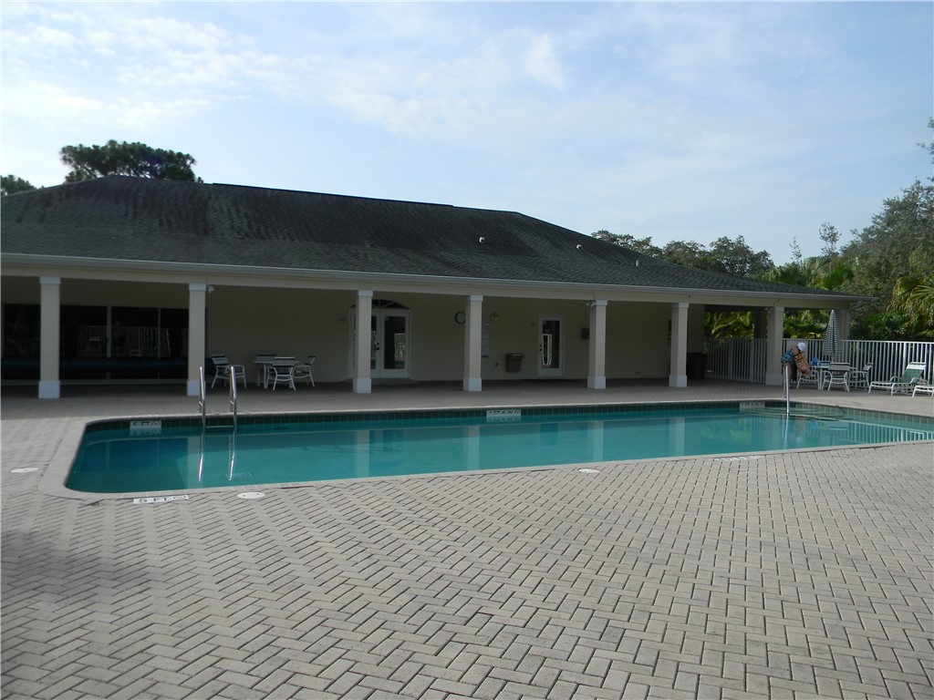 594 Cottonwood Road Sebastian, FL 32958 - Photo 26 of 27 front view of a house with a yard