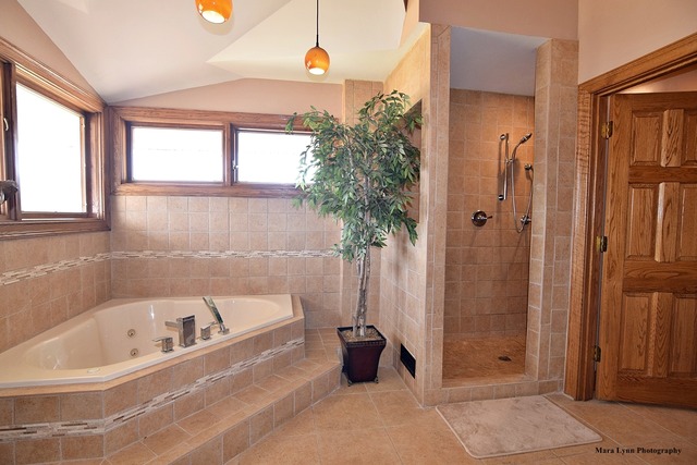 32W546 Rochefort Lane Wayne, IL 60184 - Photo 12 of 25 a bathroom with a bathtub and shower