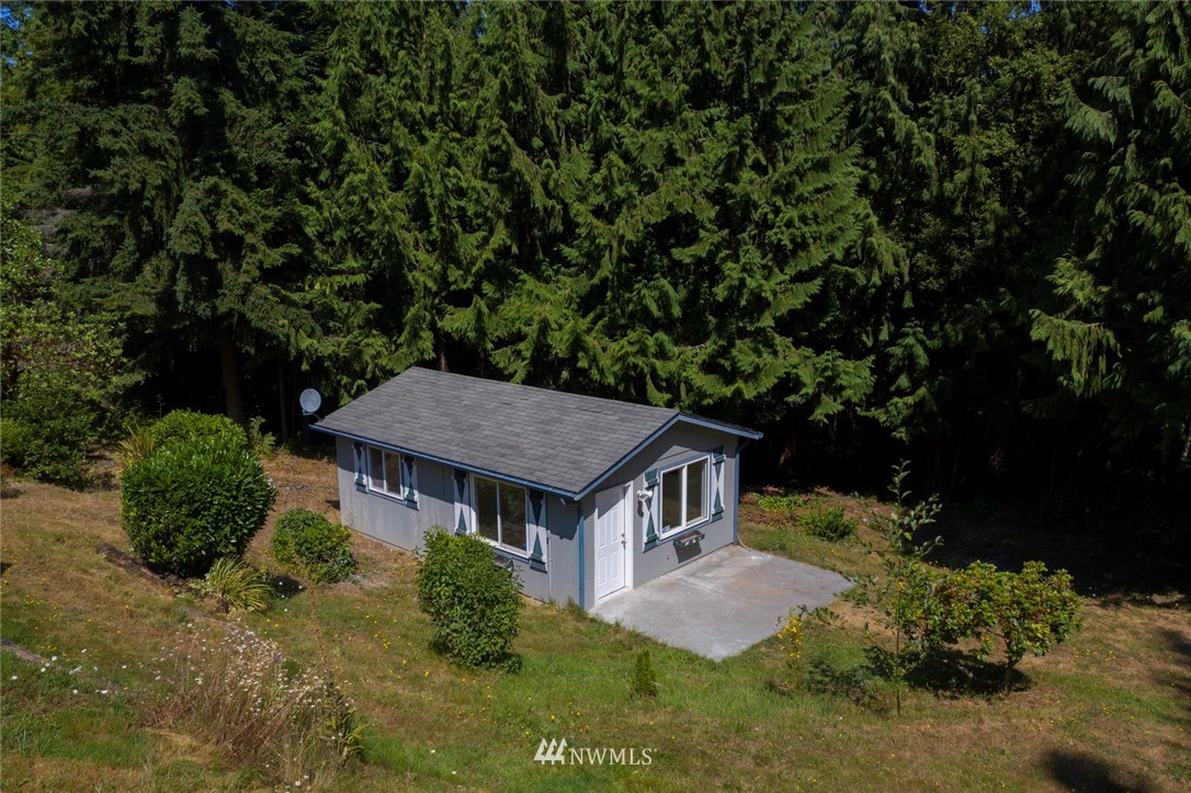 465 Guy Kelly Road Port Angeles, WA 98362 - Photo 22 of 31 an aerial view of a house