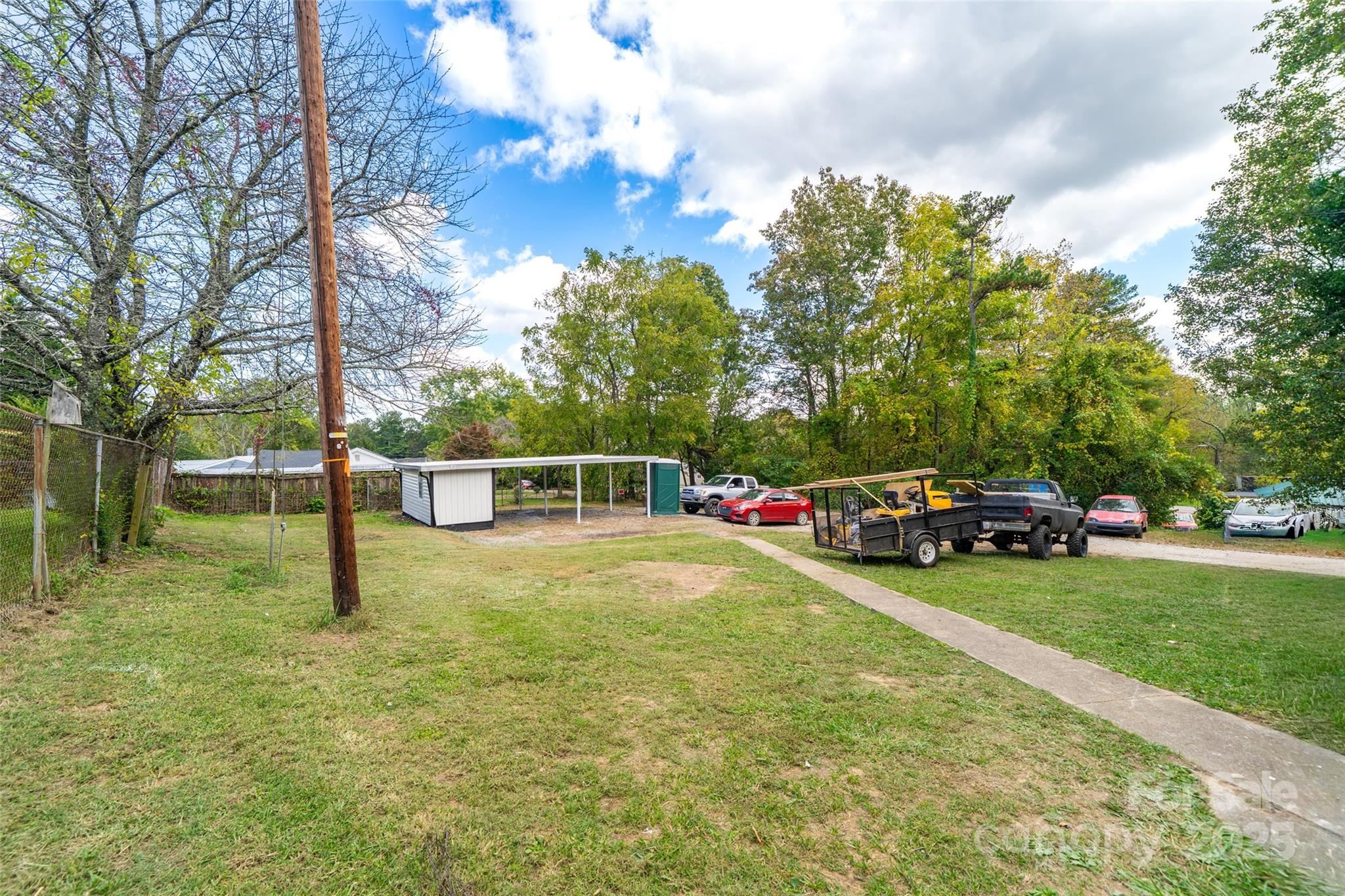 300 Pisgah View Road Asheville, NC 28806 - Photo 26 of 29 a view of yard with swimming pool and trees