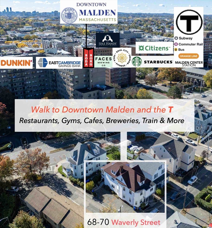 68-70 Waverly Street Malden, MA 02148 - Photo 2 of 7 city view