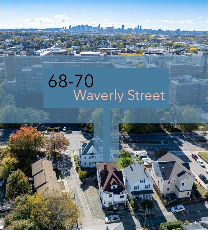 68-70 Waverly Street Malden, MA 02148 - Photo 7 of 7 an aerial view of a building with outdoor space