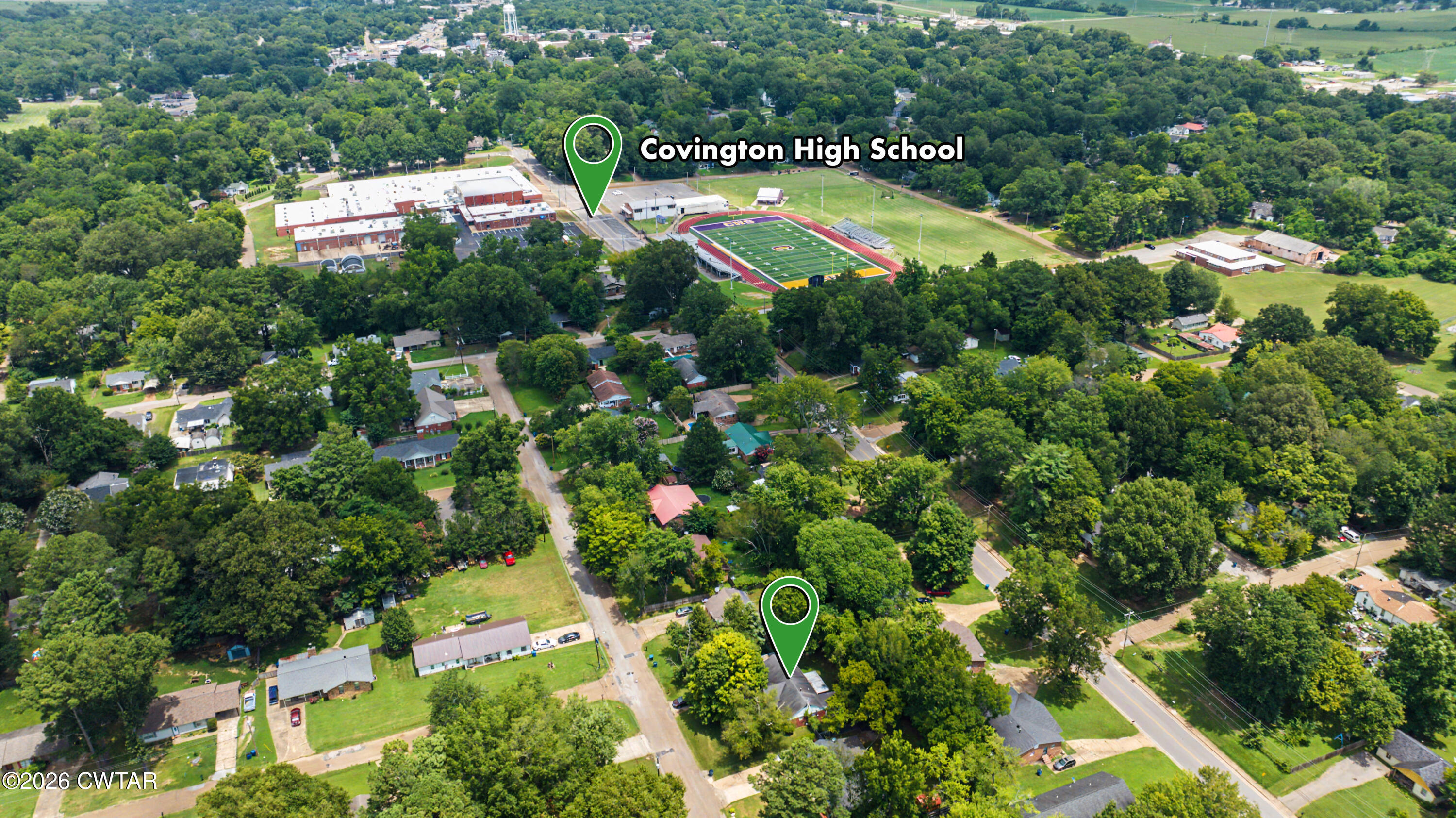 1180 Pine Street Covington, TN 38019 - Photo 29 of 35 Drone 3 (1)