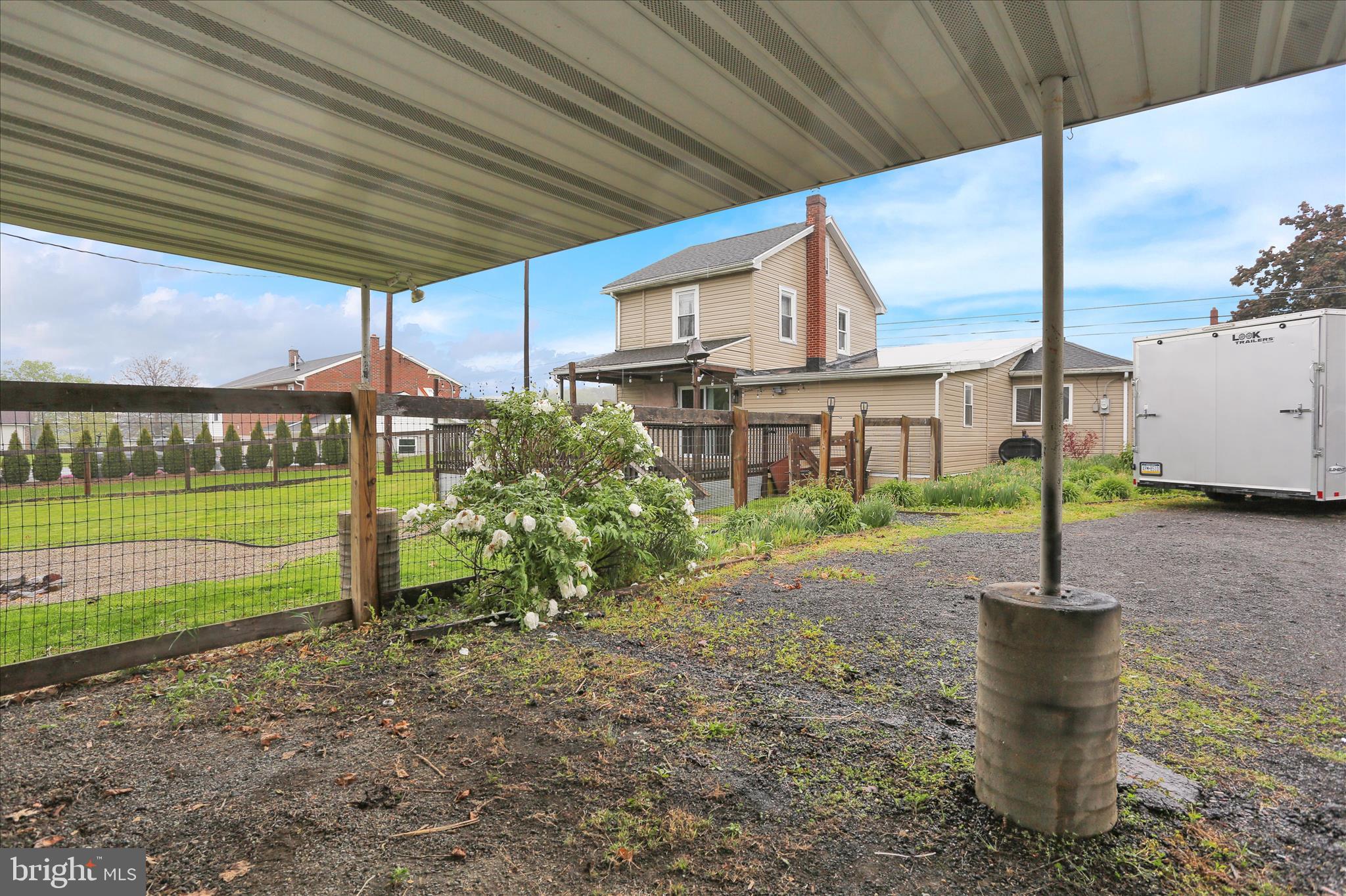 1039 Long Run Road Pine Grove, PA 17963 - Photo 25 of 34 a view of a backyard with garden