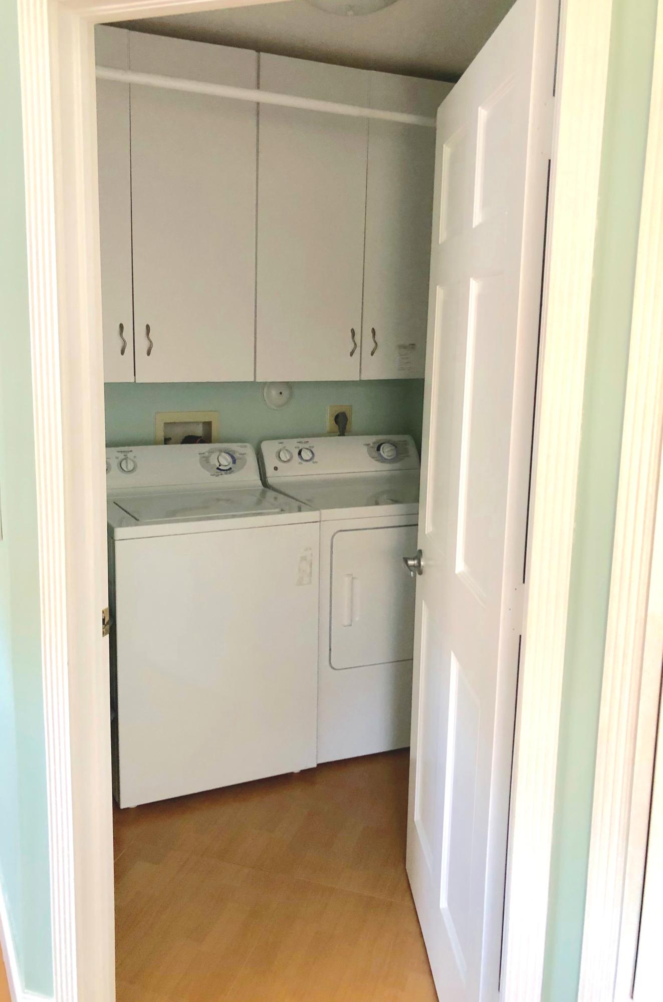 6752 Montego Bay Boulevard, Unit B Boca Raton, FL 33433 - Photo 11 of 36 Laundry with full sized w/d