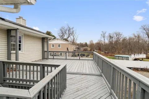 a view of balcony and deck