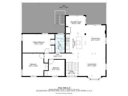a picture of a floor plan