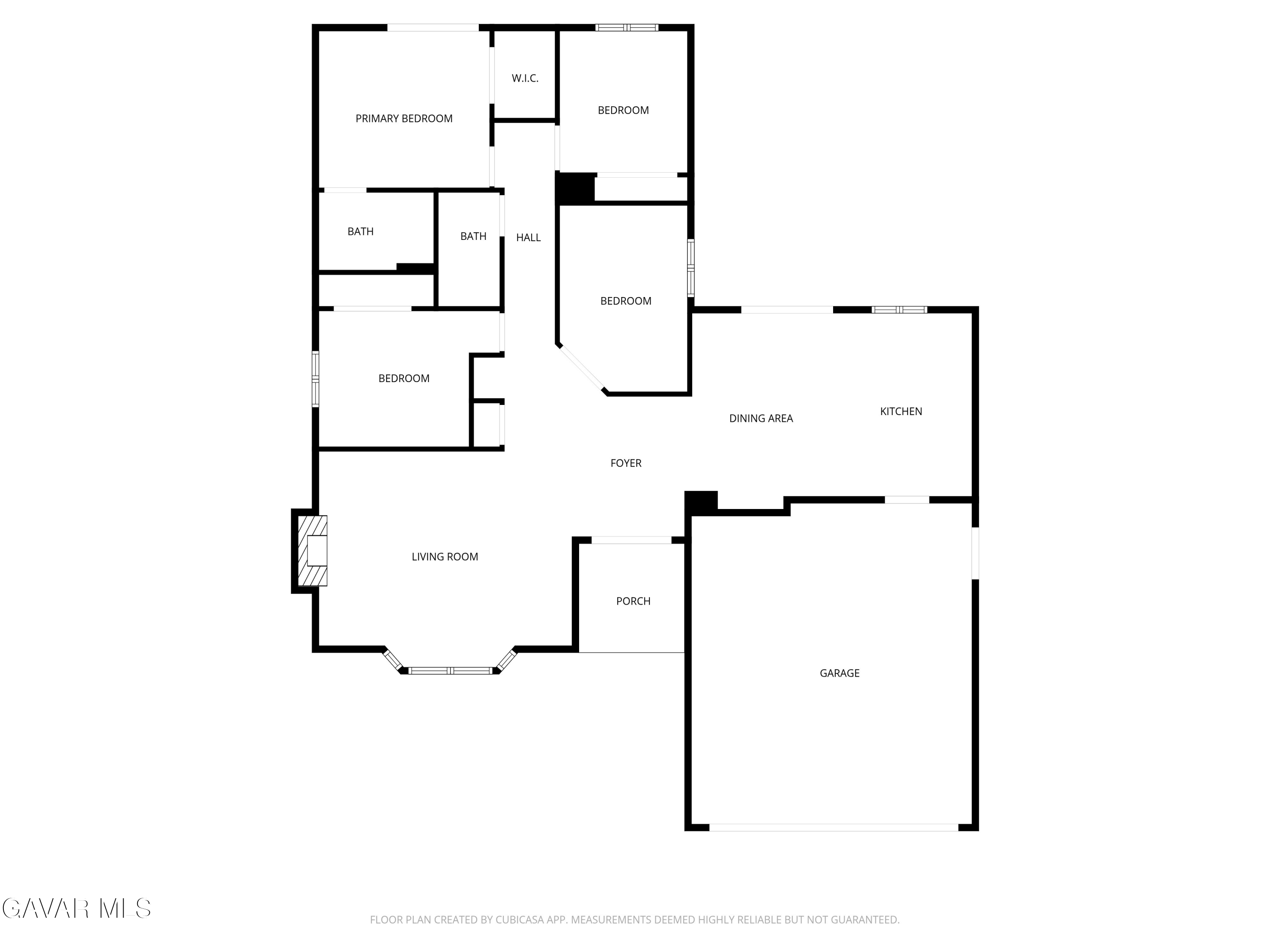 114 Chaparrel Street Tehachapi, CA 93561 - Photo 30 of 31 a picture of floor plan