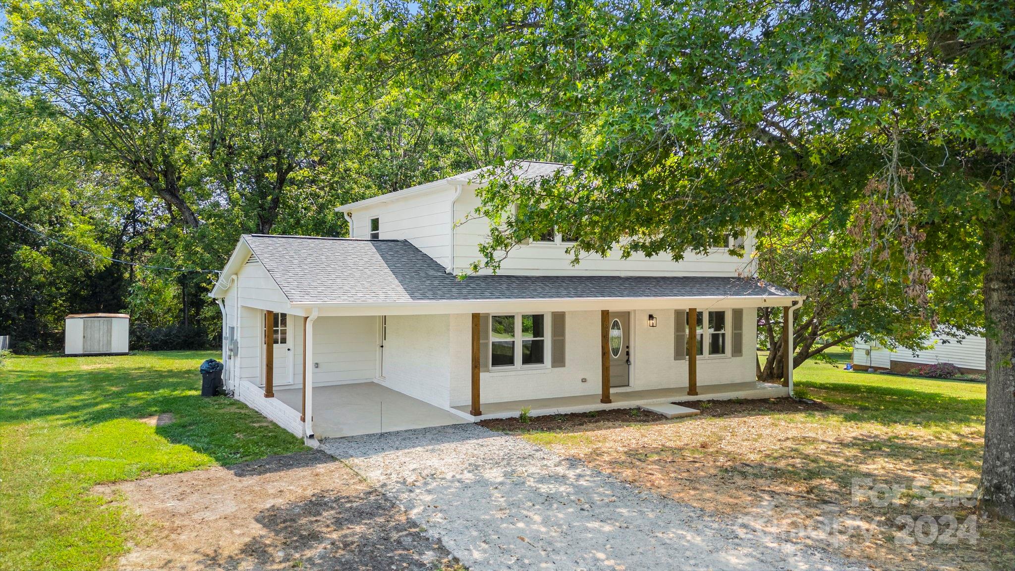 815 Poors Ford Road Rutherfordton, NC 28139 - Photo 27 of 30 front view of a house with a yard