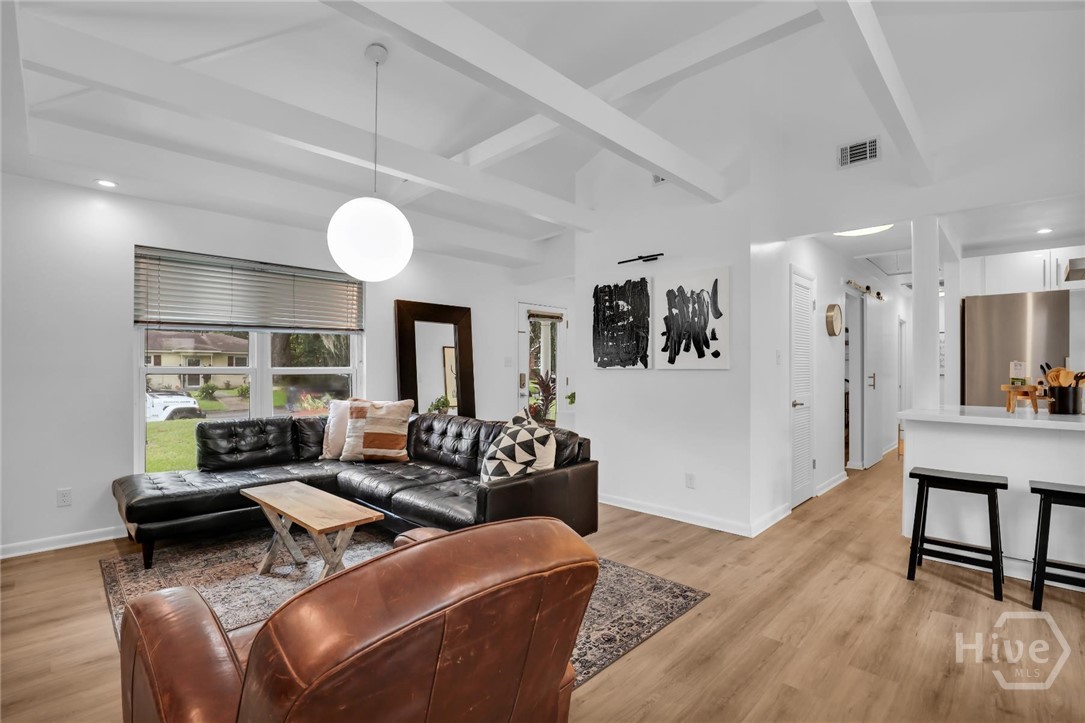 1520 East 49th Street Savannah, GA 31404 - Photo 7 of 40 Living Dining Kitchen
