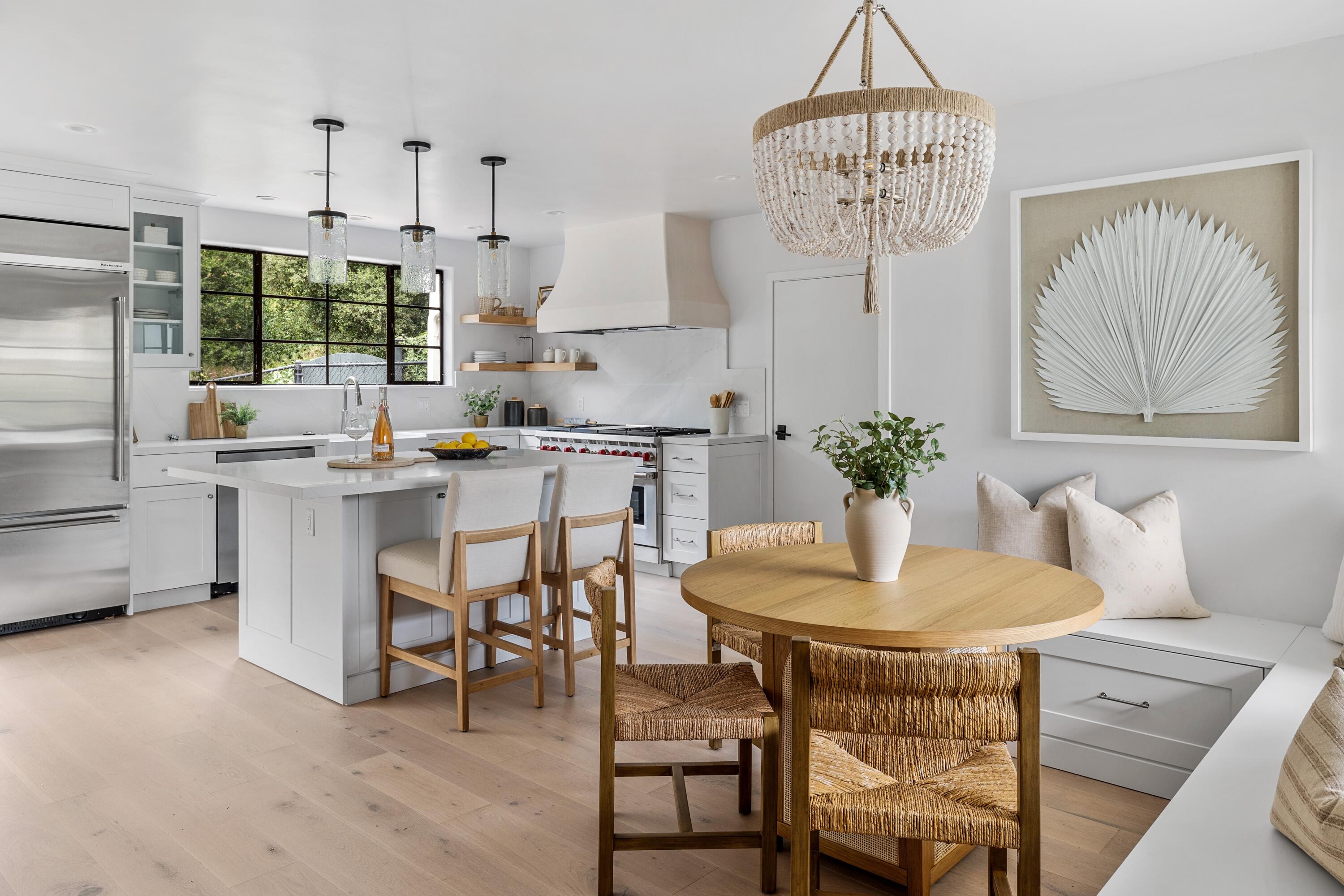 792 Chelham Way Santa Barbara, CA 93108 - Photo 11 of 47 Breakfast Area and Kitchen