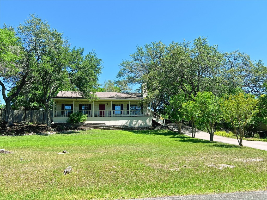 2301 Bahama Road Austin, TX 78733 - Photo 1 of 1 a view of a house with a yard