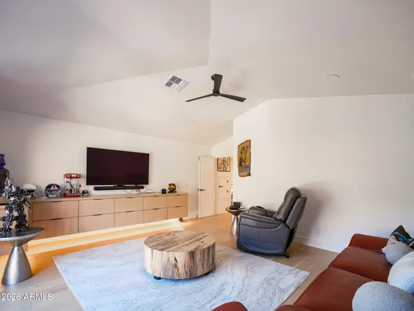 a view of a potted plant in a livingroom