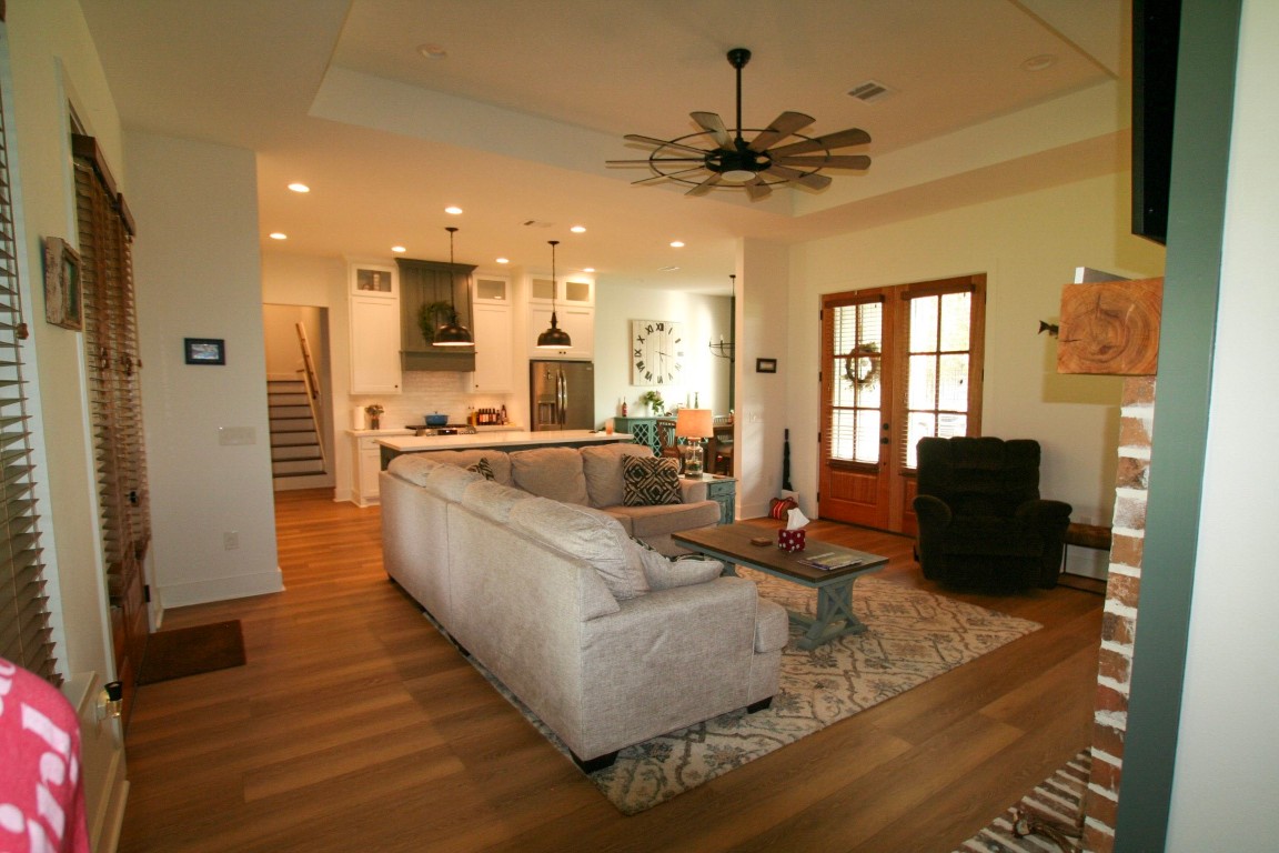 455 East Walton Road Lumberton, TX 77657 - Photo 5 of 31 a living room with furniture and a flat screen tv