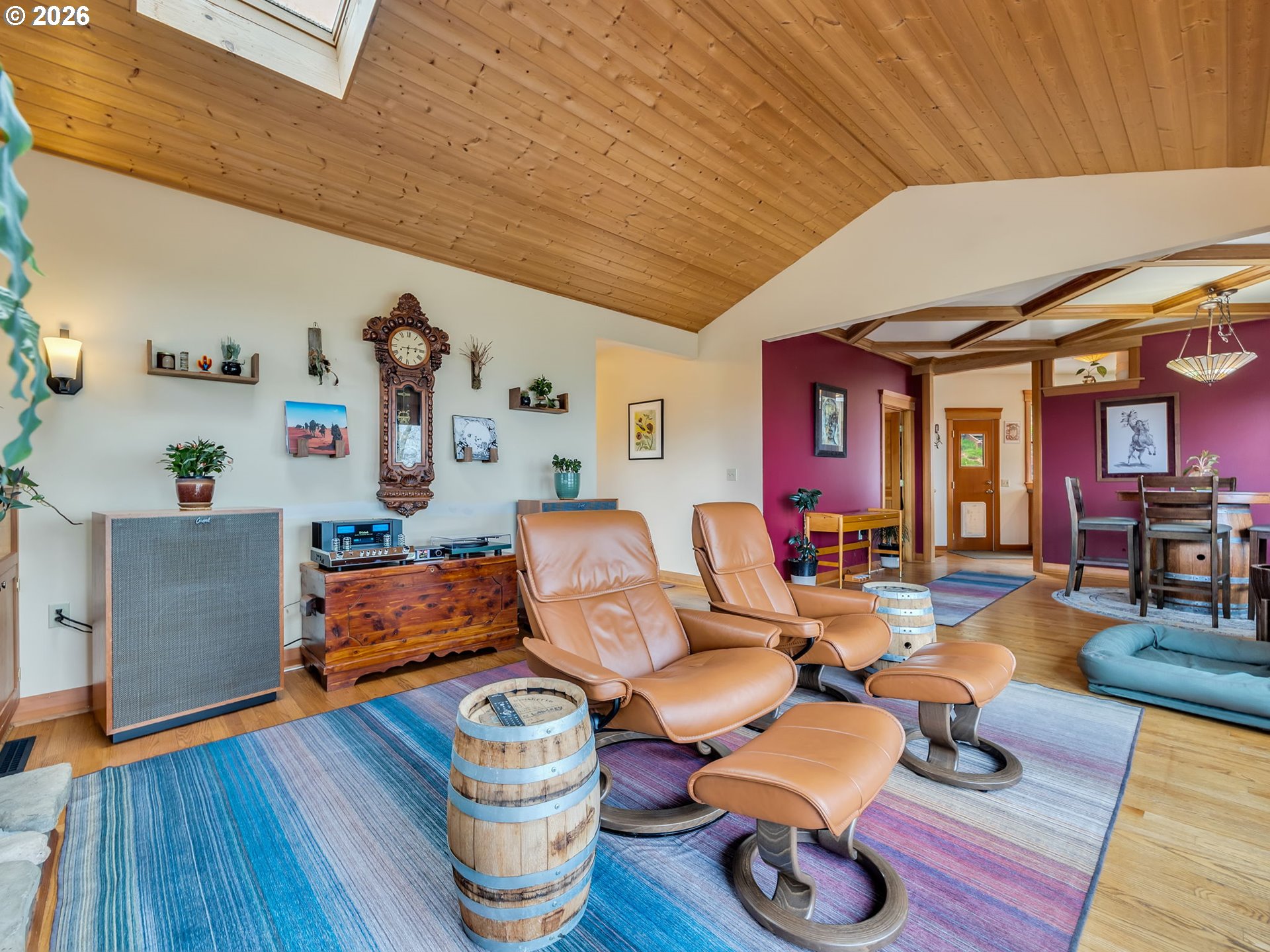 409 2nd Street Astoria, OR 97103 - Photo 16 of 45 a living room with furniture and wooden floor