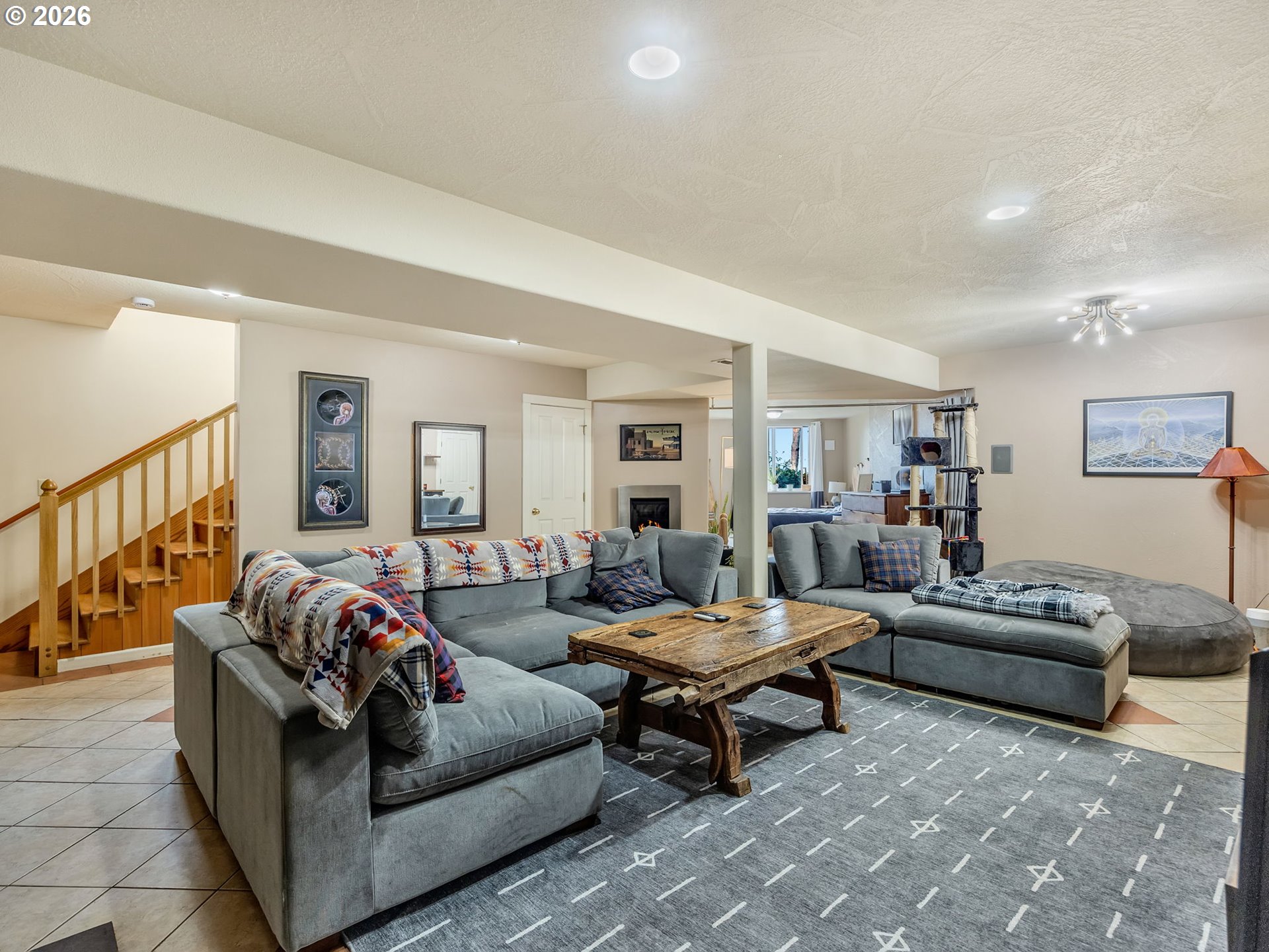 409 2nd Street Astoria, OR 97103 - Photo 33 of 45 a living room with furniture and a couch