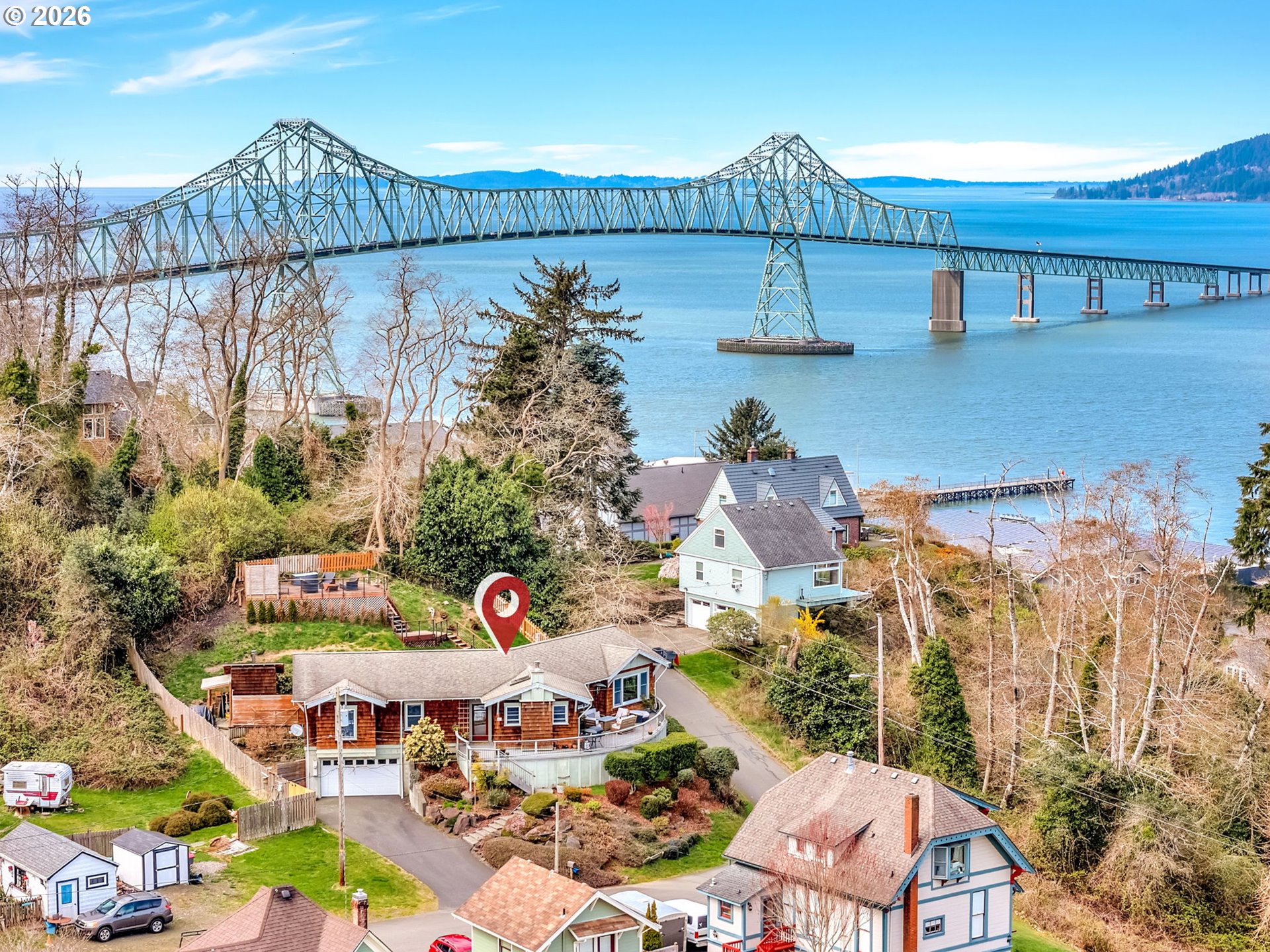 409 2nd Street Astoria, OR 97103 - Photo 38 of 45 a view of outdoor space and yard