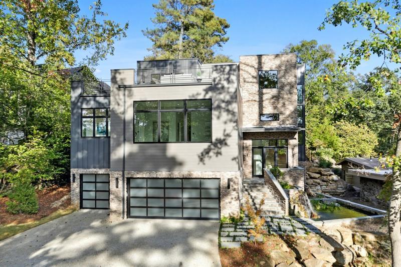 2835 West Roxboro Road Northeast Atlanta, GA 30324 - Photo 1 of 1 a house view with a outdoor space