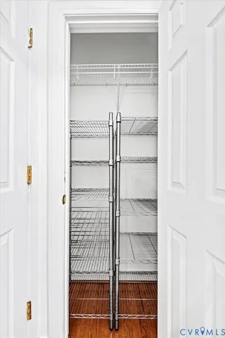 a view of a glass door with a glass door