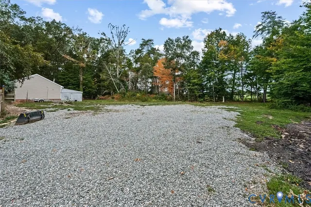 a view of a out door space area