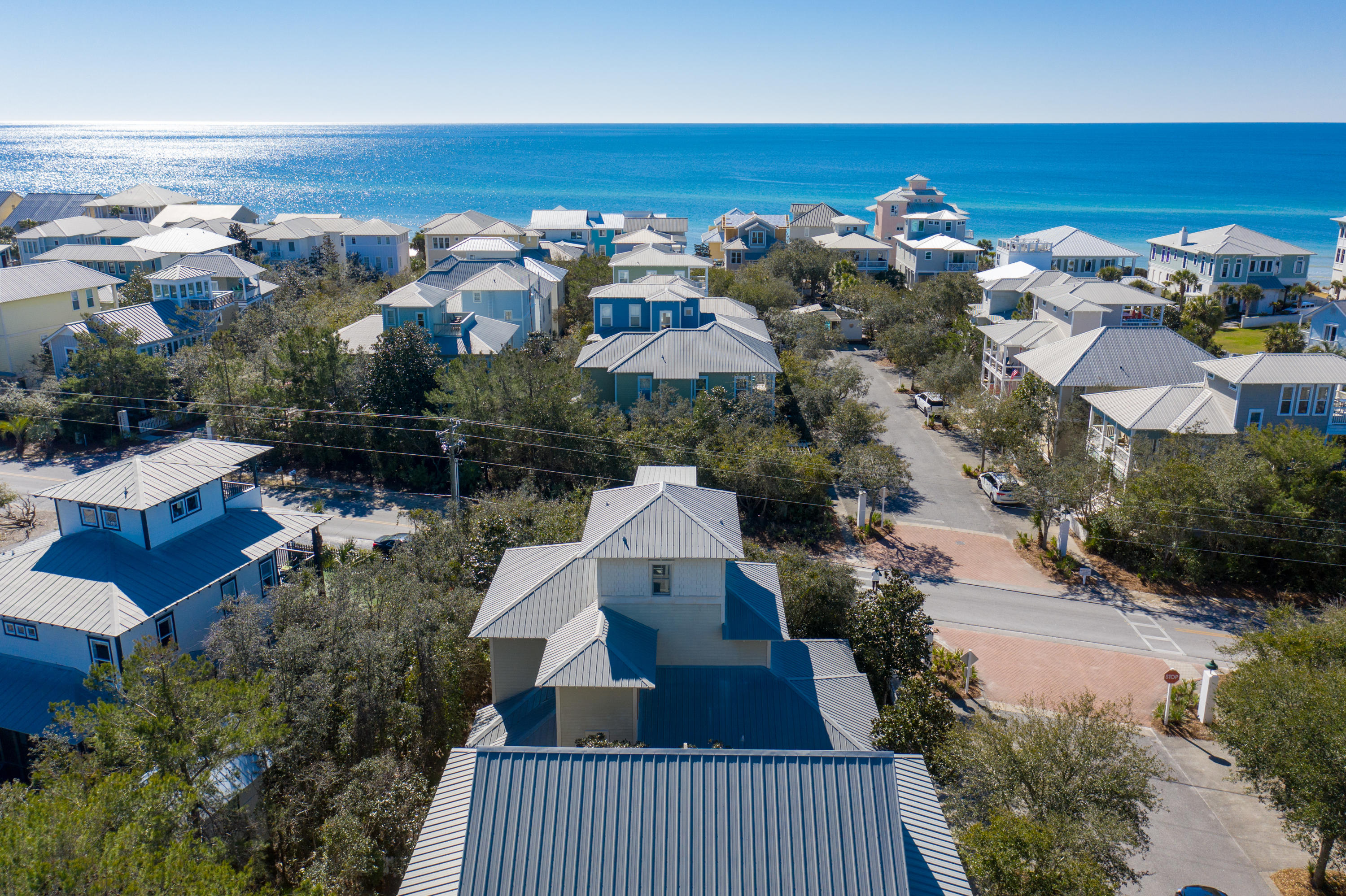 10 North Ryan Street Santa Rosa Beach, FL 32459 - Photo 54 of 57 an aerial view of multiple house
