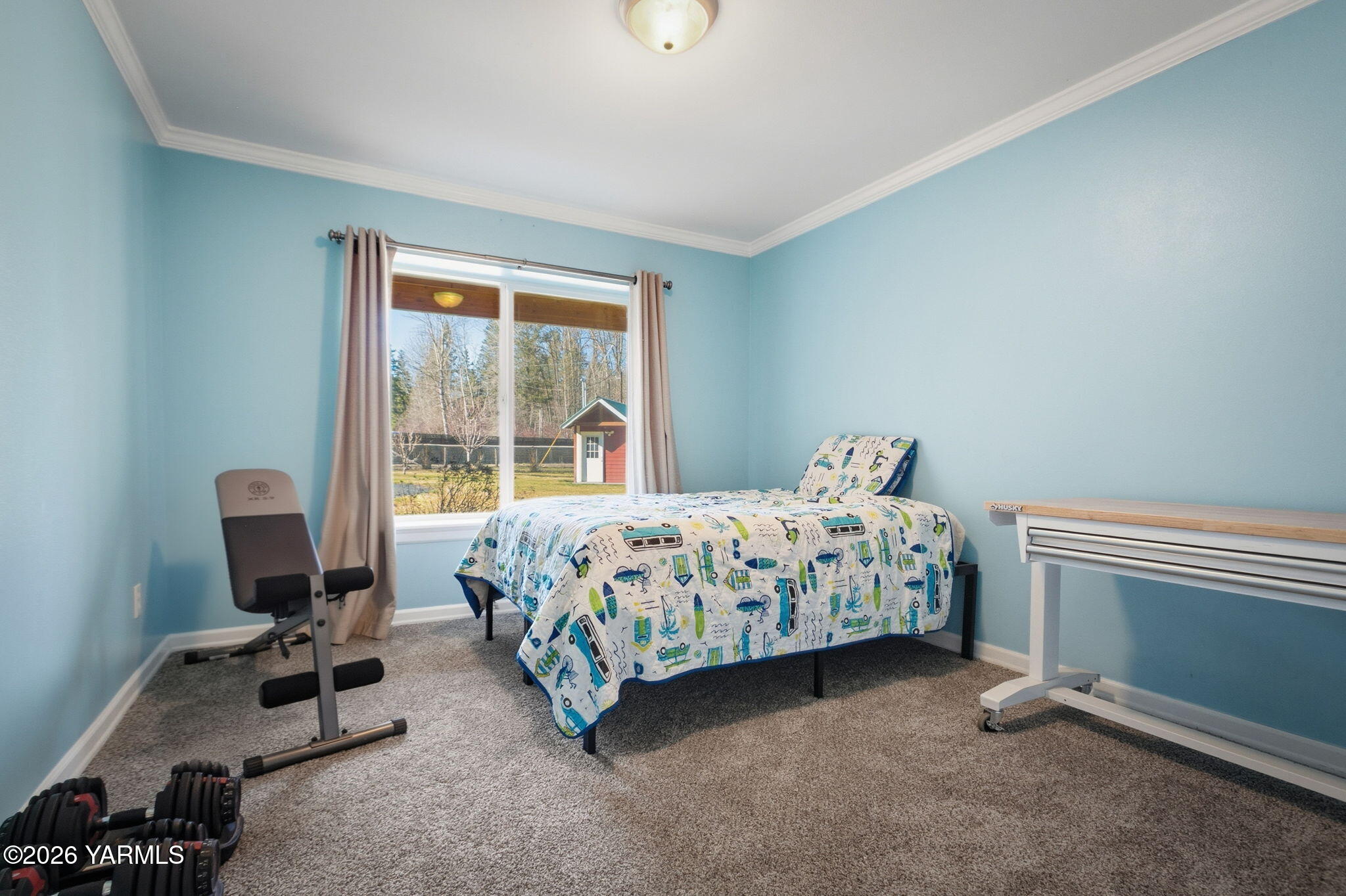 121 Rattlesnake Lane Naches, WA 98937 - Photo 22 of 44 Bedroom 3 - Main House