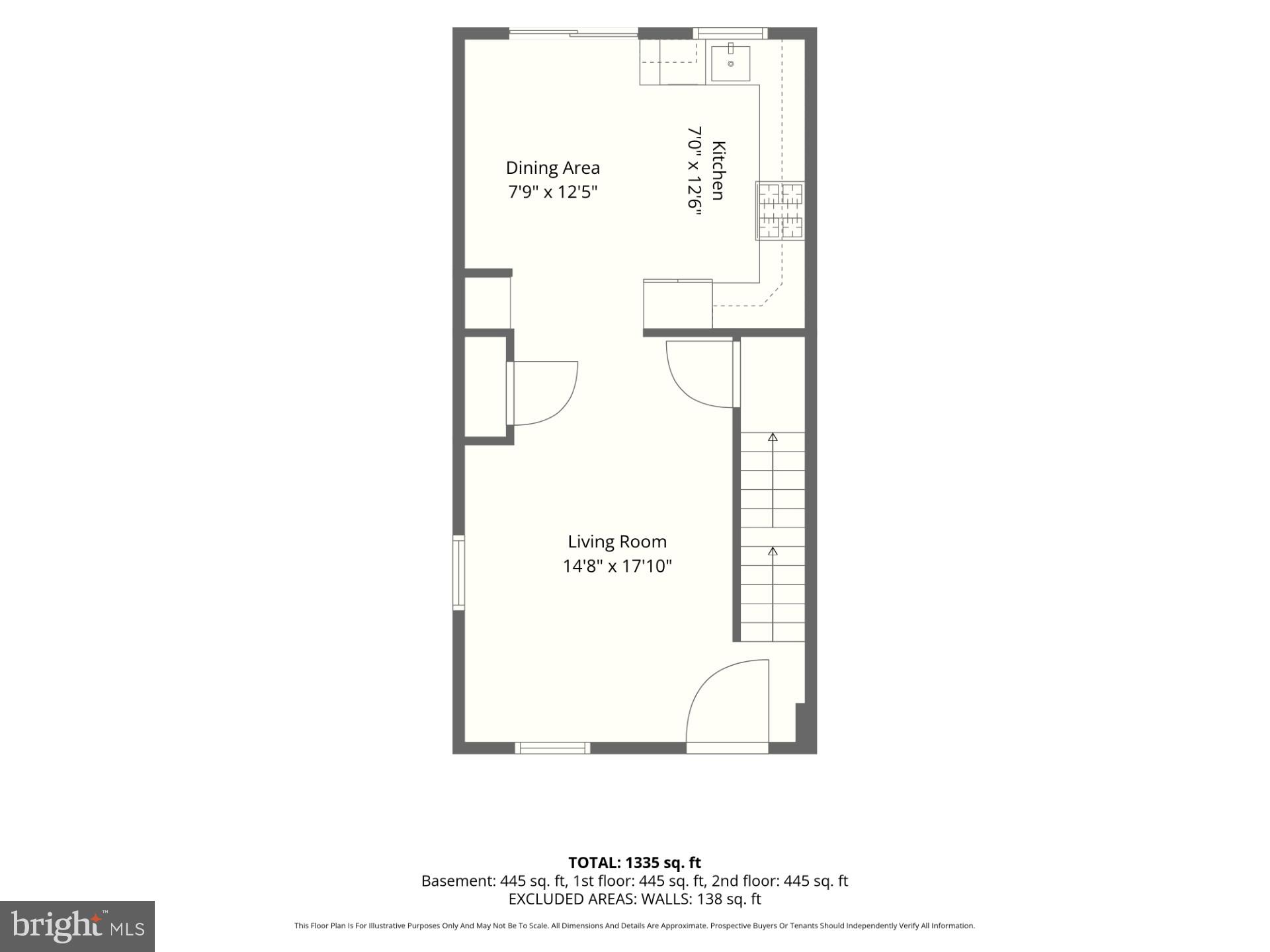 1627 Manor Road Baltimore, MD 21222 - Photo 21 of 24 Main Level Floor Plan