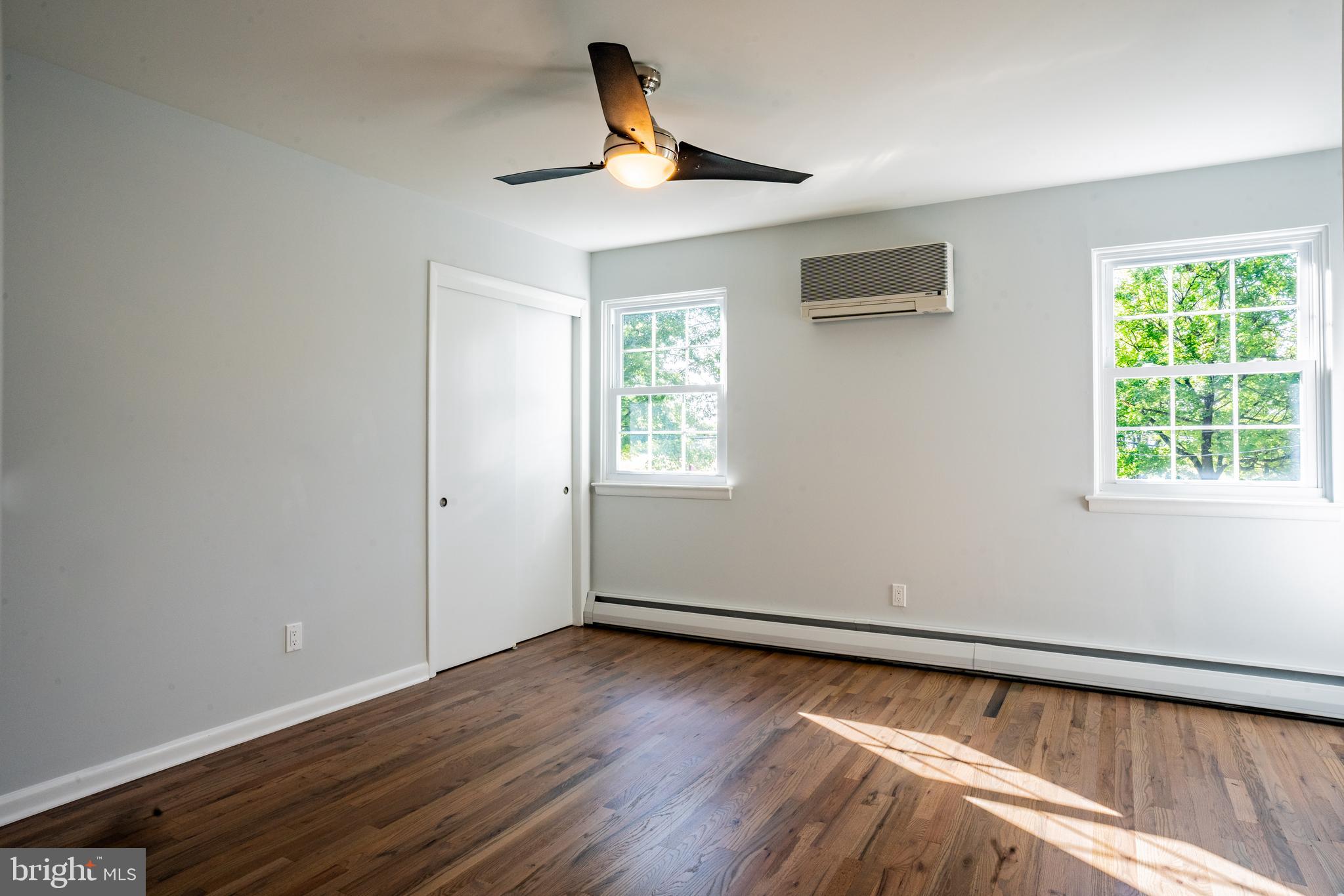 1428 Valley Forge Road Norristown, PA 19403 - Photo 17 of 24 a view of empty room with wooden floor and fan
