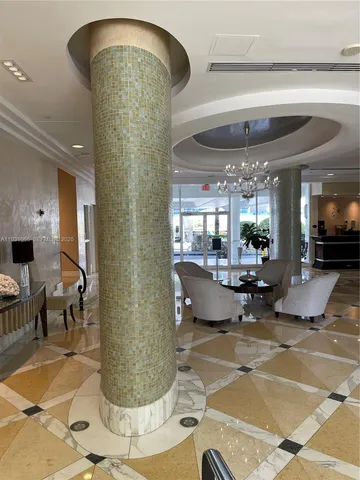 a view of a garden with a pathway