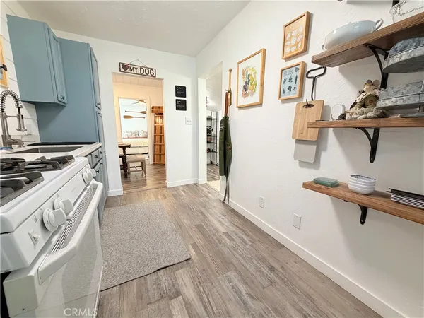 a view of kitchen