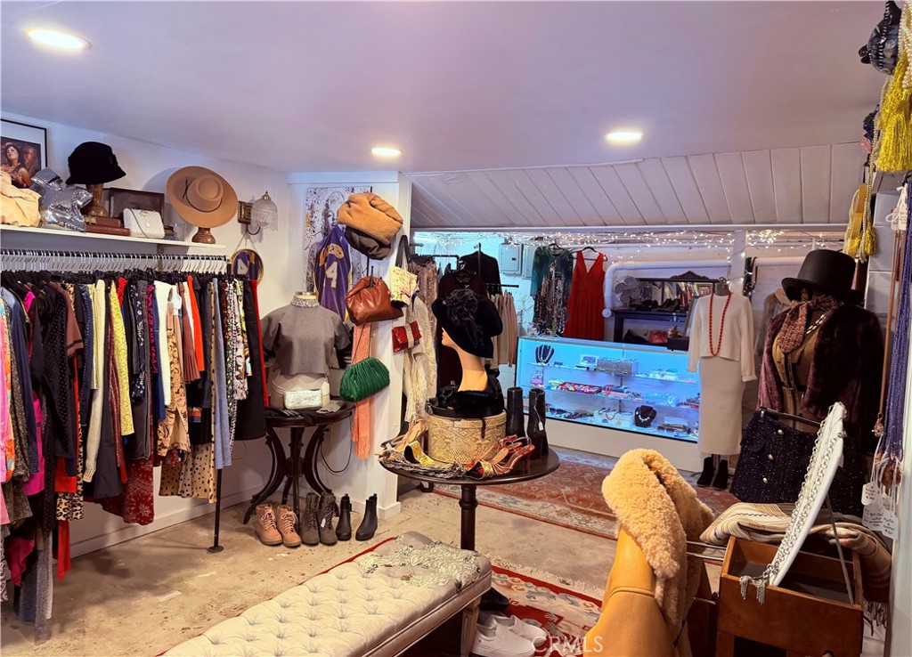 926 Kuffel Canyon Road Lake Arrowhead, CA 92385 - Photo 45 of 52 a view of a room with gym equipment