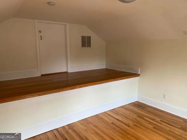 a view of wooden floor