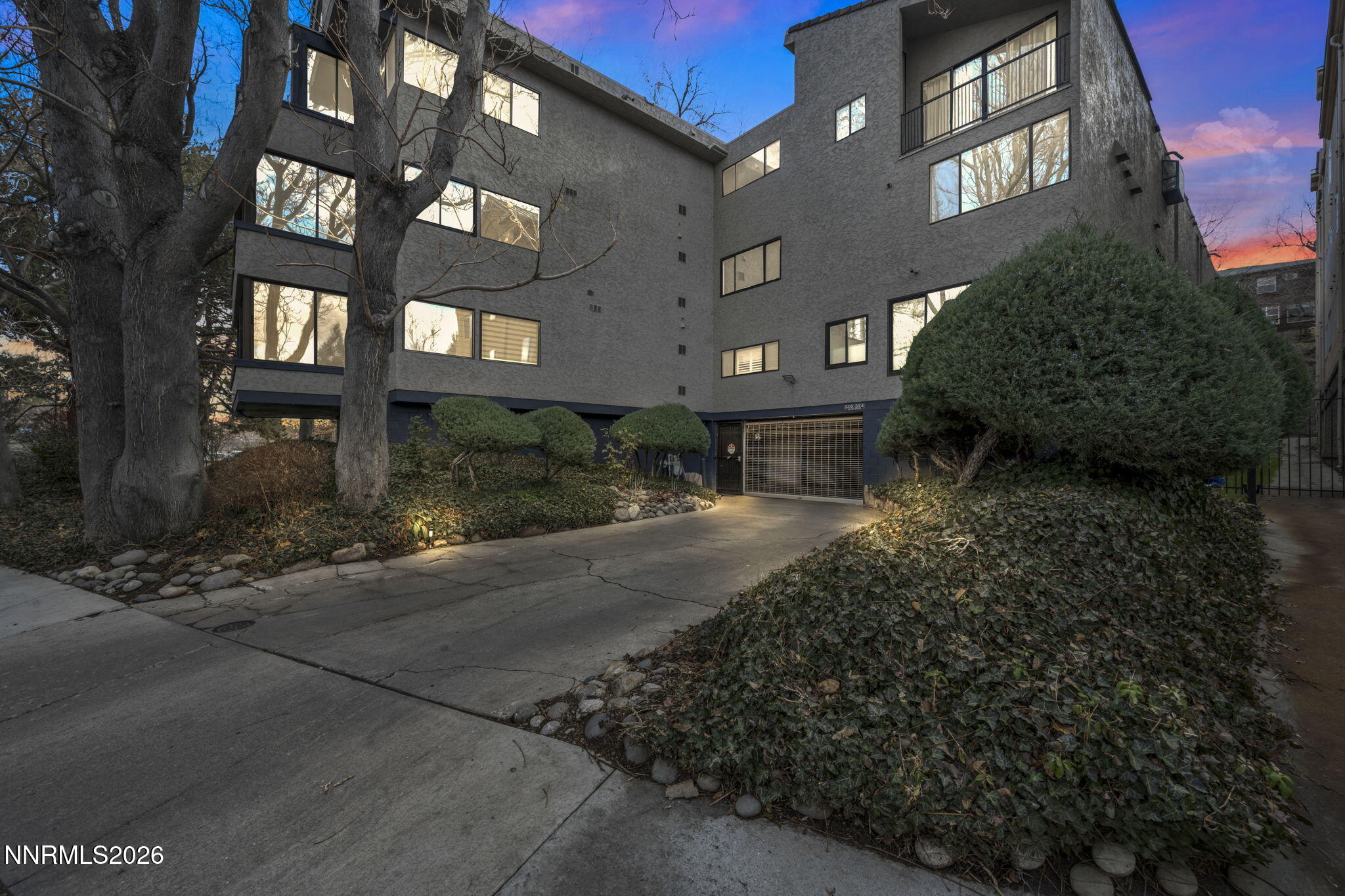 508 Island Avenue Reno, NV 89501 - Photo 5 of 30 Front View w: Garage Dusk