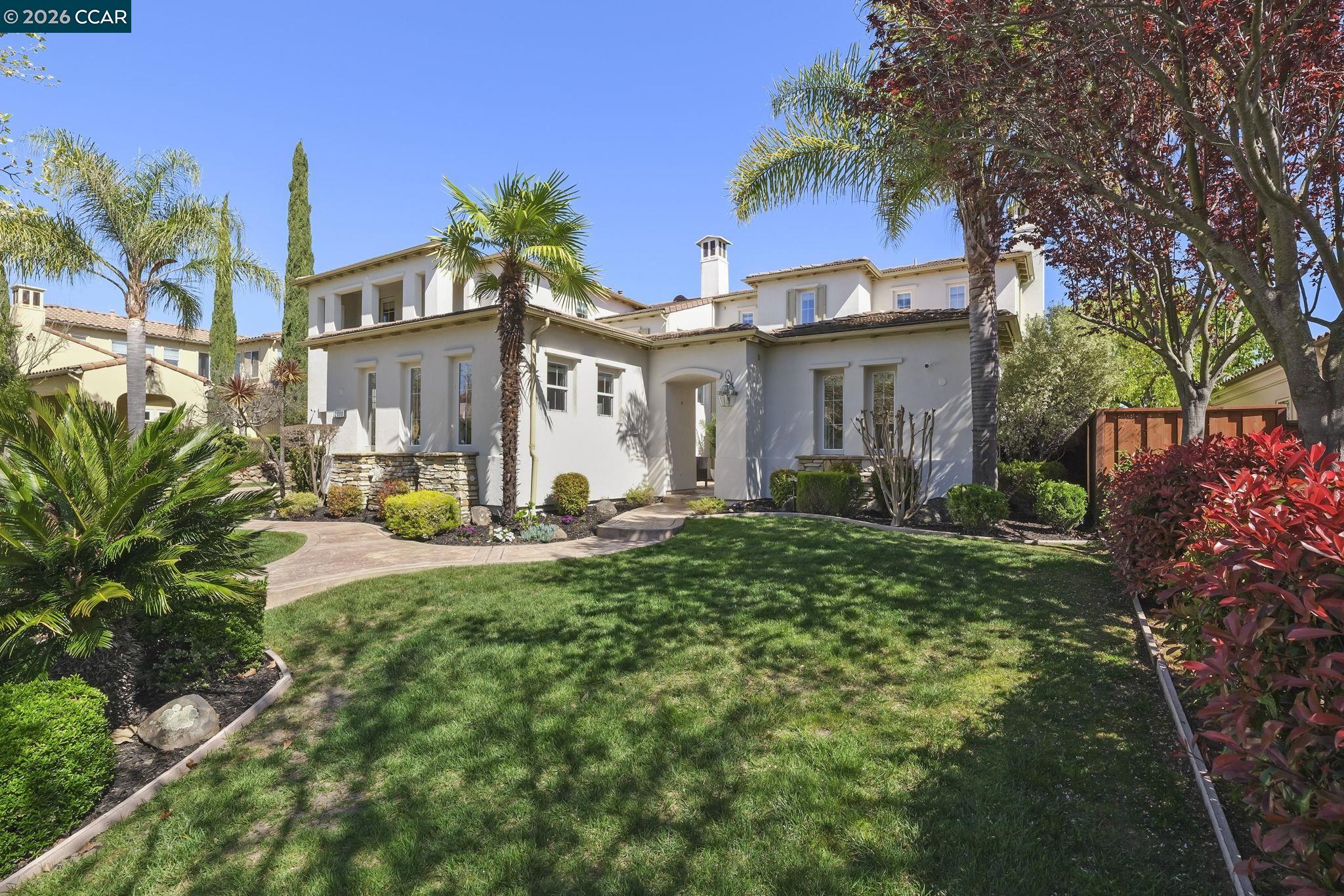 2000 Sorrelwood Court San Ramon, CA 94582 - Photo 2 of 42 a front view of a house with garden