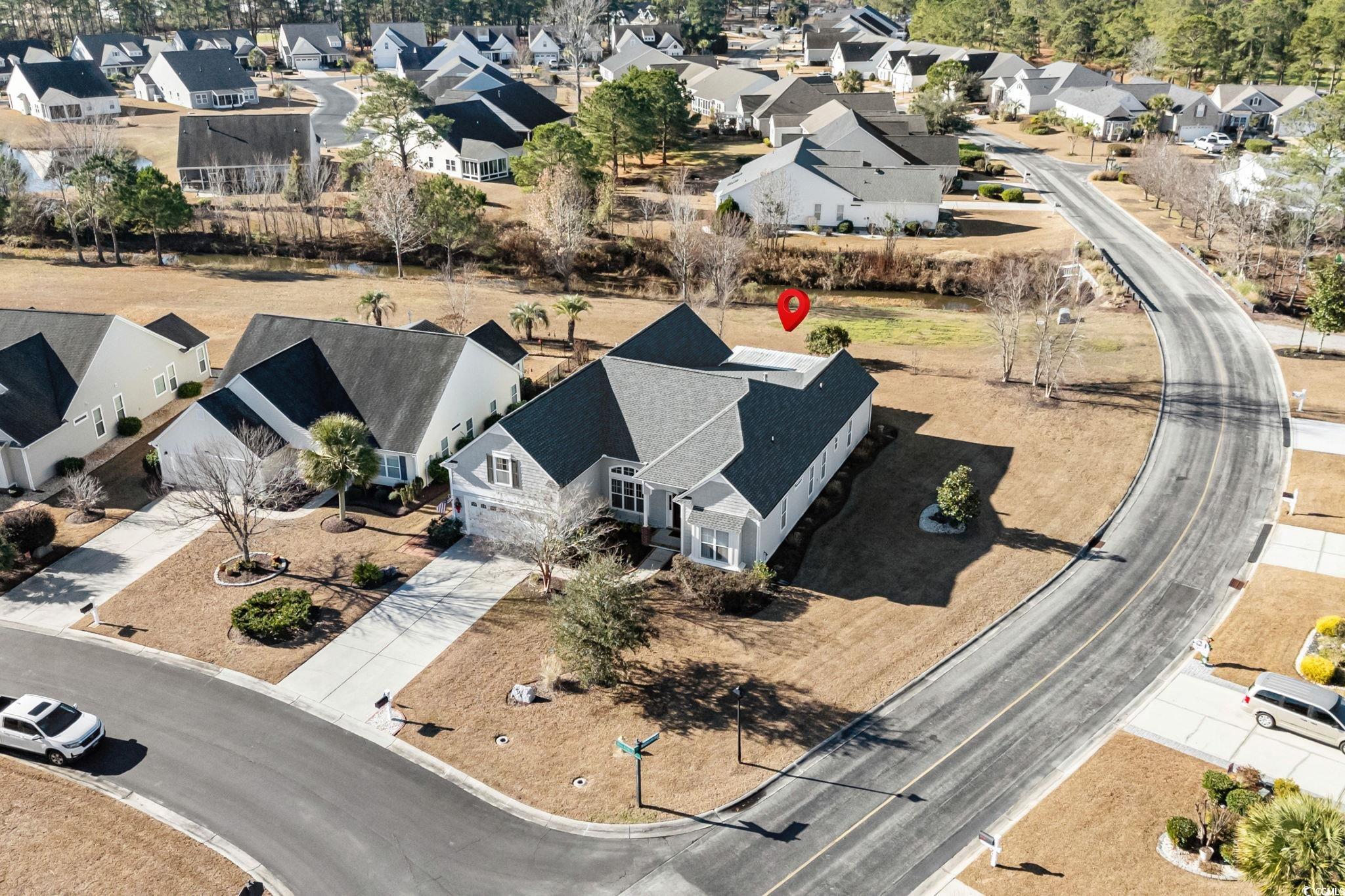 699 Bullrush Court Calabash, NC 28467 - Photo 39 of 40 Aerial perspective of suburban area